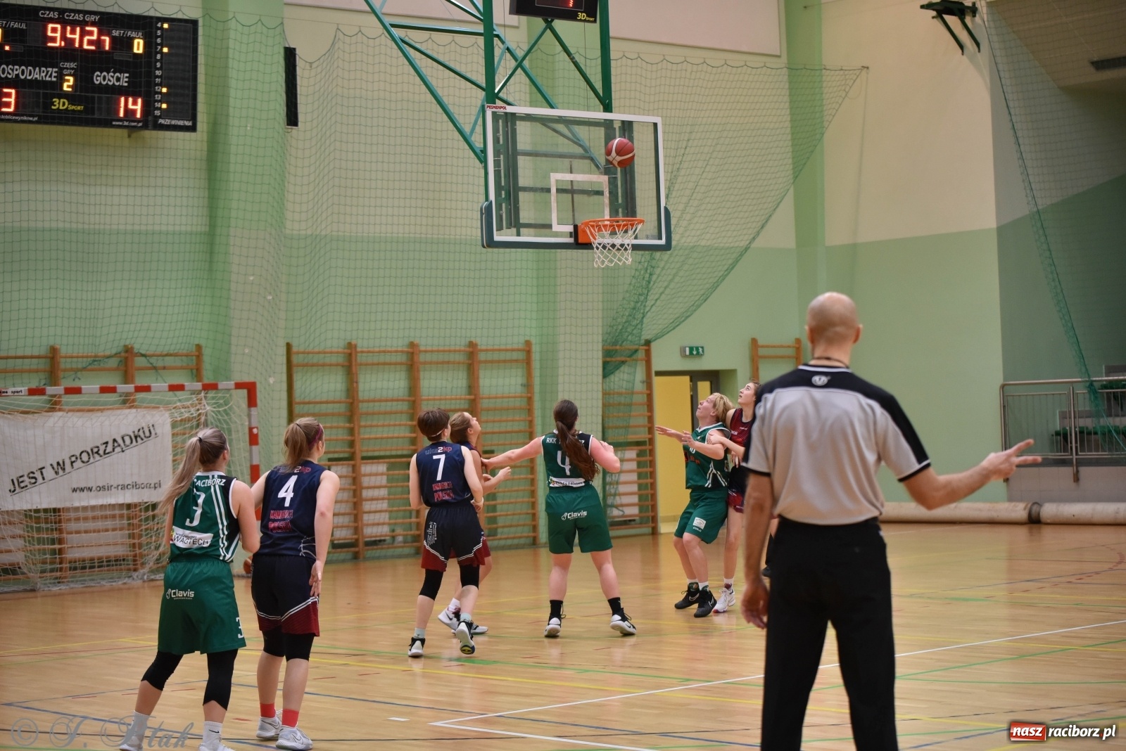 Zdjęcie w galerii na portalu naszraciborz.pl: Sportowe podsumowanie weekendu i fotorelacja z meczu RKK AZS Racibórz wiadomości z regionu