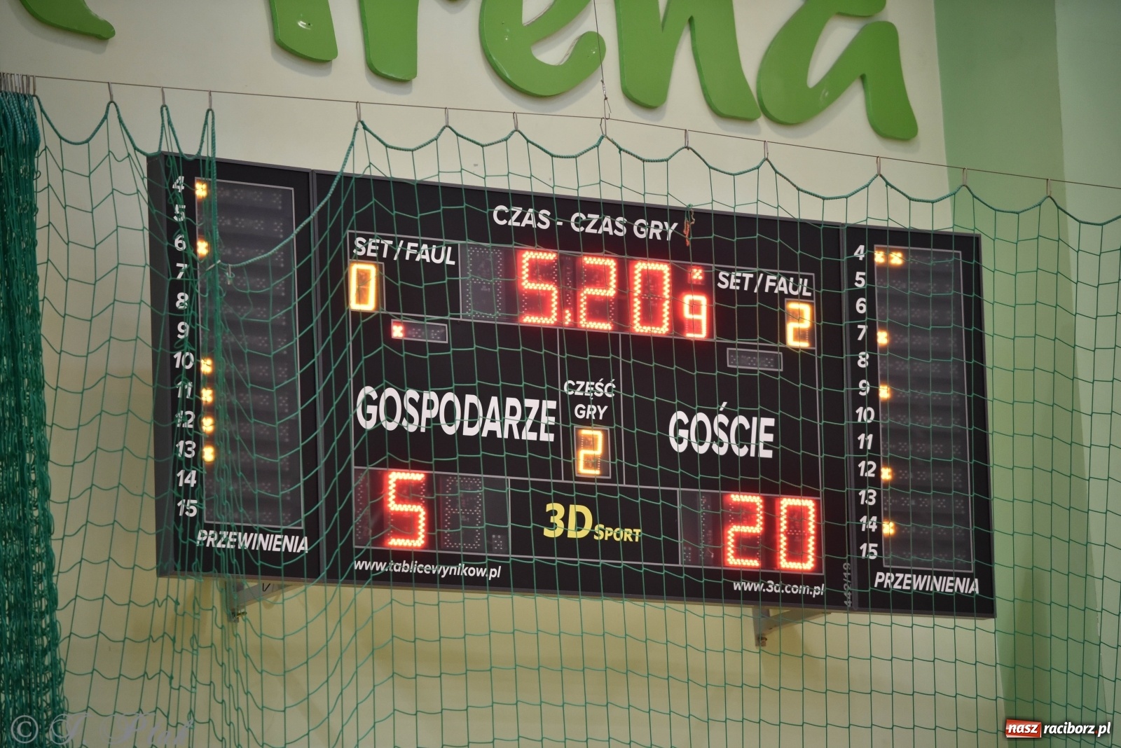 Zdjęcie w galerii na portalu naszraciborz.pl: Sportowe podsumowanie weekendu i fotorelacja z meczu RKK AZS Racibórz wiadomości z regionu