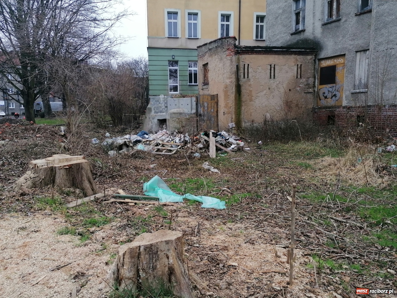 Zdjęcie w galerii na portalu naszraciborz.pl: Rudera przy Drzymały. Czy ktoś czeka na tragedię?  wiadomości z regionu