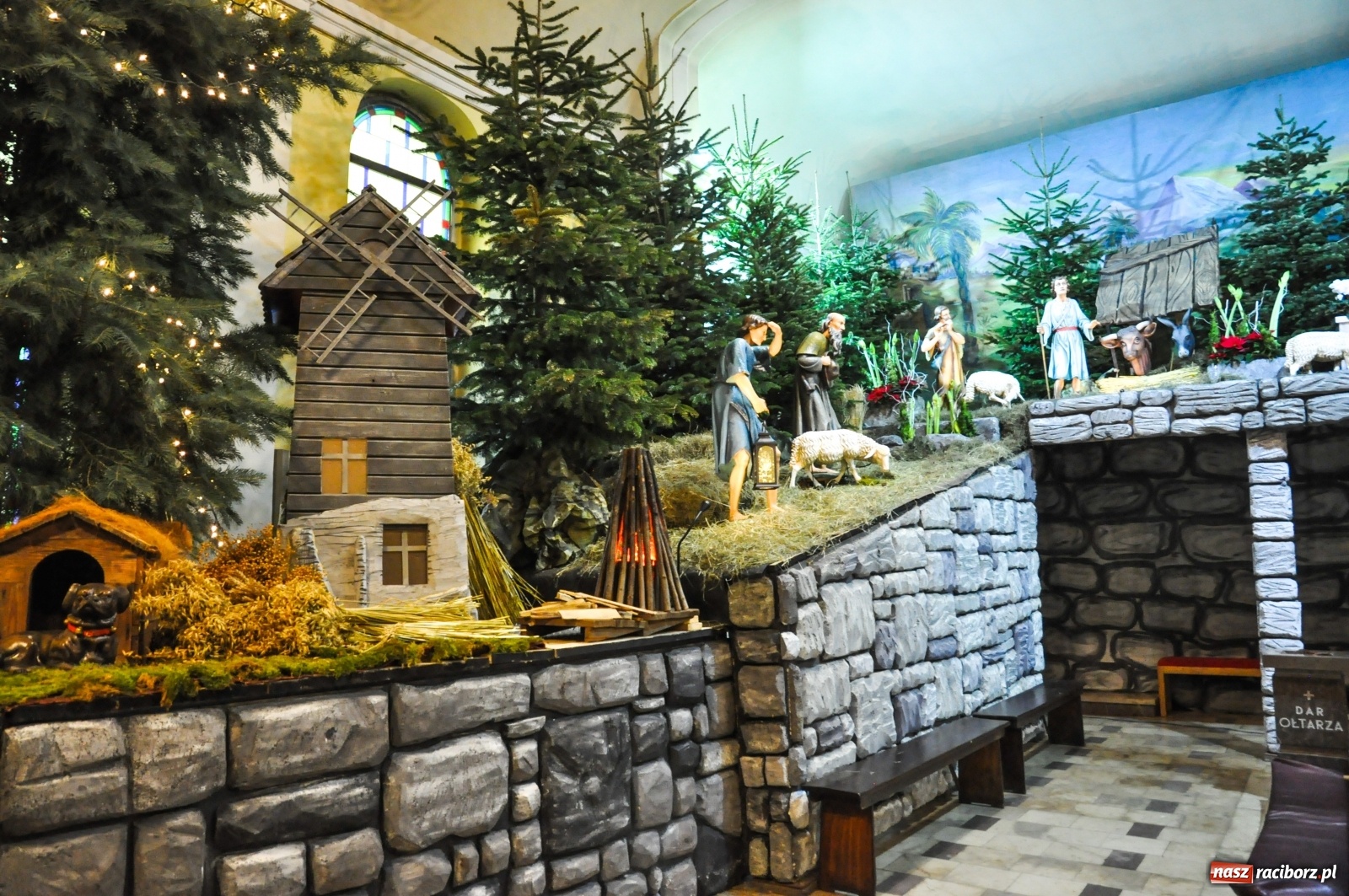 Zdjęcie w galerii na portalu naszraciborz.pl: Szopki u pietrowickich zawierzanek i raciborskich franciszkanów [FOTO] wiadomości z regionu