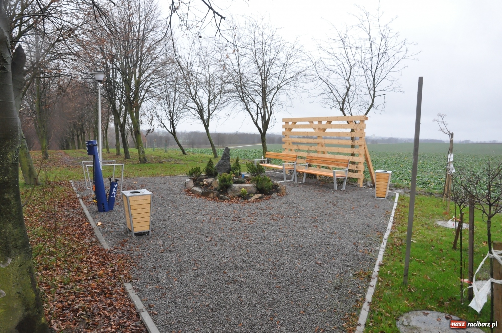 Zdjęcie w galerii na portalu naszraciborz.pl: Zagospodarowano teren przy wieży i tężni w Pietrowicach  wiadomości z regionu