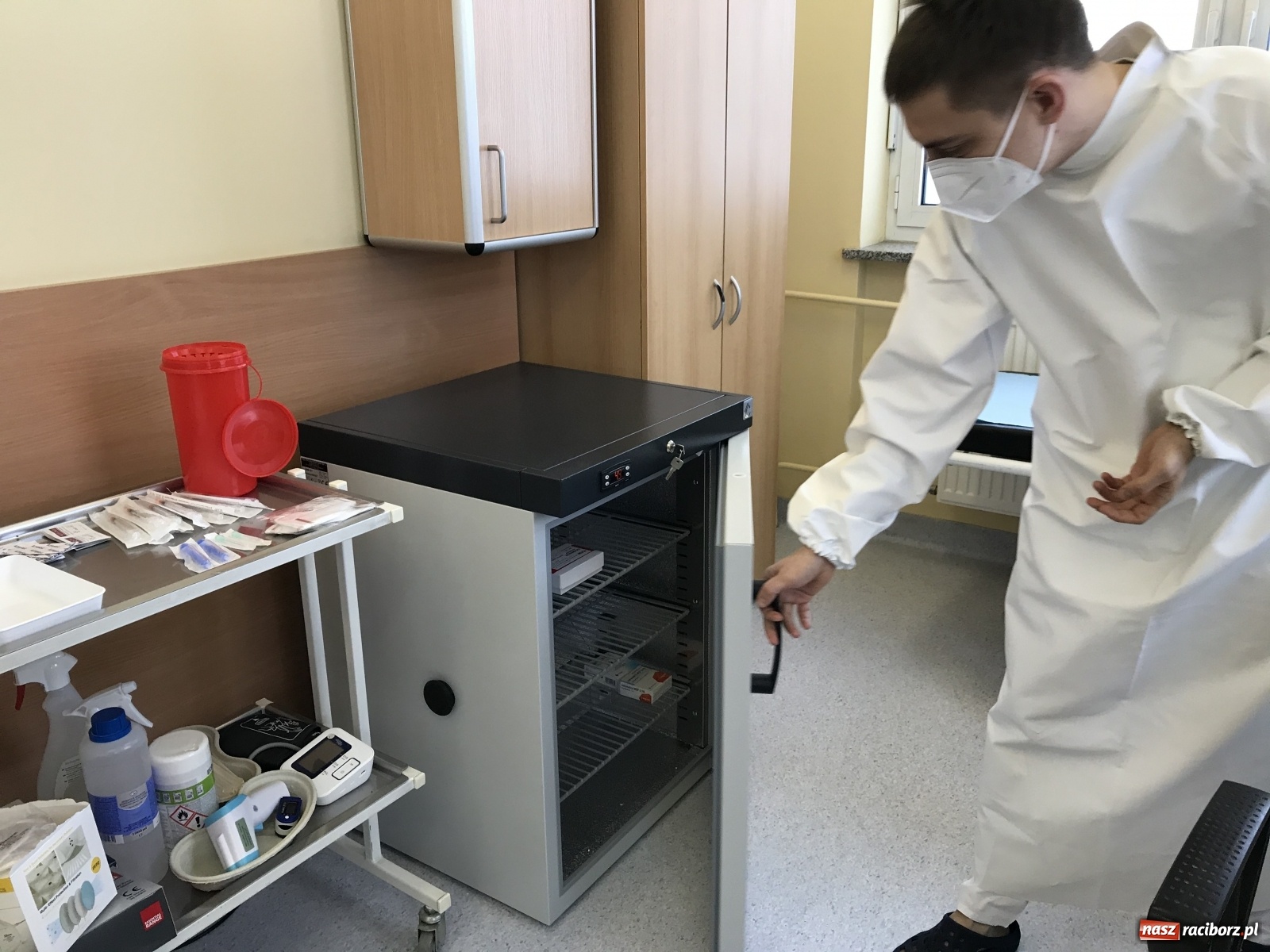 Zdjęcie w galerii na portalu naszraciborz.pl: Pierwsze szczepionki już w Raciborzu [FOTO] wiadomości z regionu