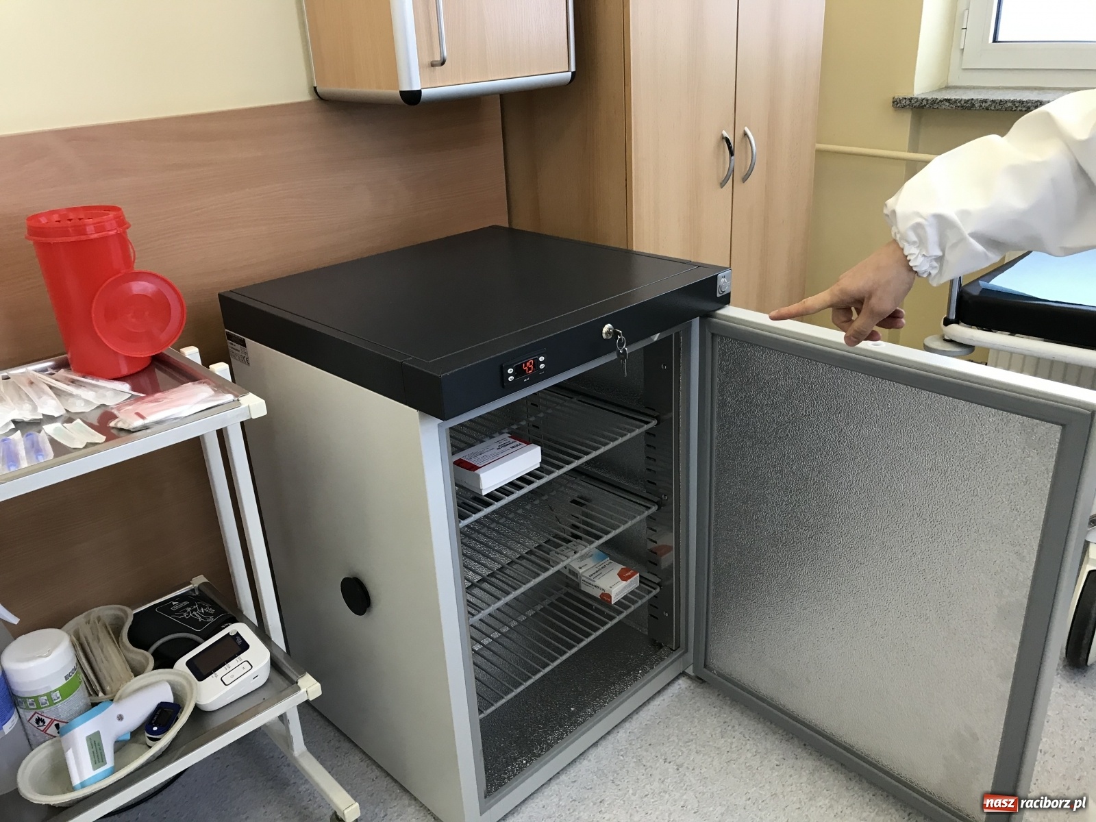 Zdjęcie w galerii na portalu naszraciborz.pl: Pierwsze szczepionki już w Raciborzu [FOTO] wiadomości z regionu