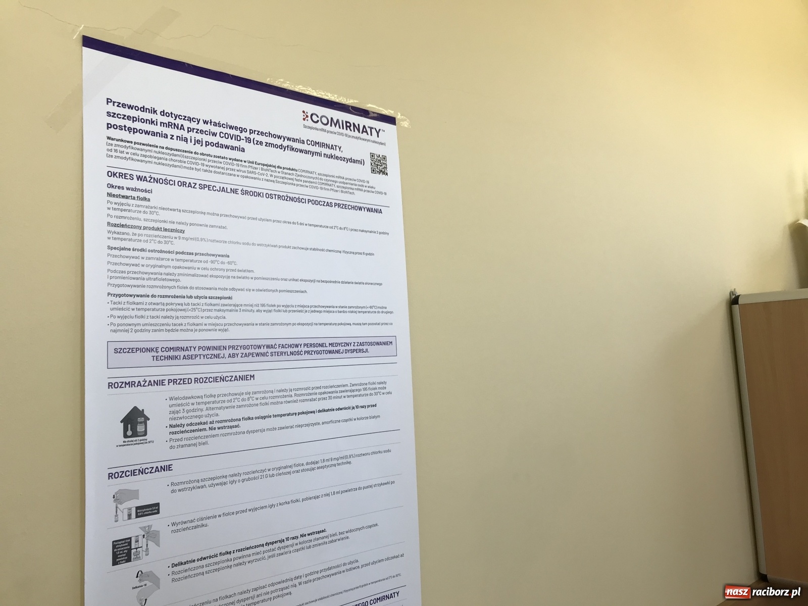 Zdjęcie w galerii na portalu naszraciborz.pl: Pierwsze szczepionki już w Raciborzu [FOTO] wiadomości z regionu
