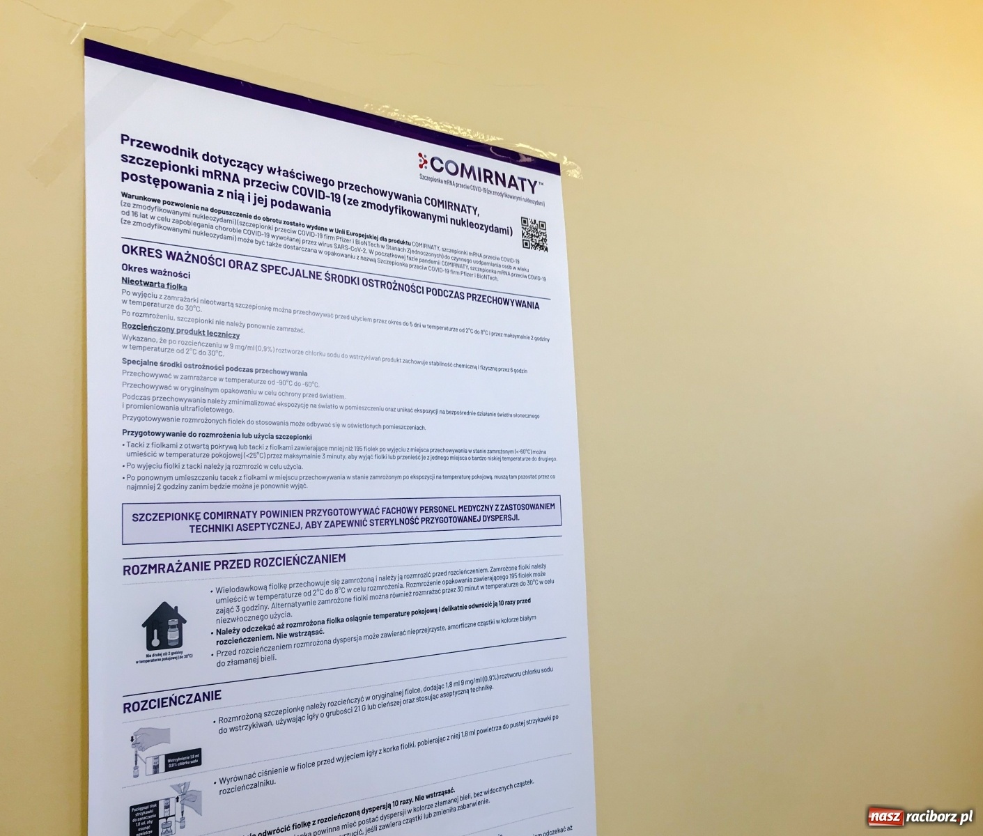 Zdjęcie w galerii na portalu naszraciborz.pl: Lista punktów szczepień przeciwko COViD-19 w Raciborzu i powiecie raciborskim wiadomości z regionu