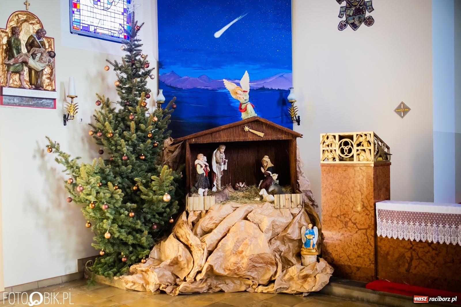 Zdjęcie w galerii na portalu naszraciborz.pl: Szopki bożonarodzeniowe w gminie Krzanowice  wiadomości z regionu