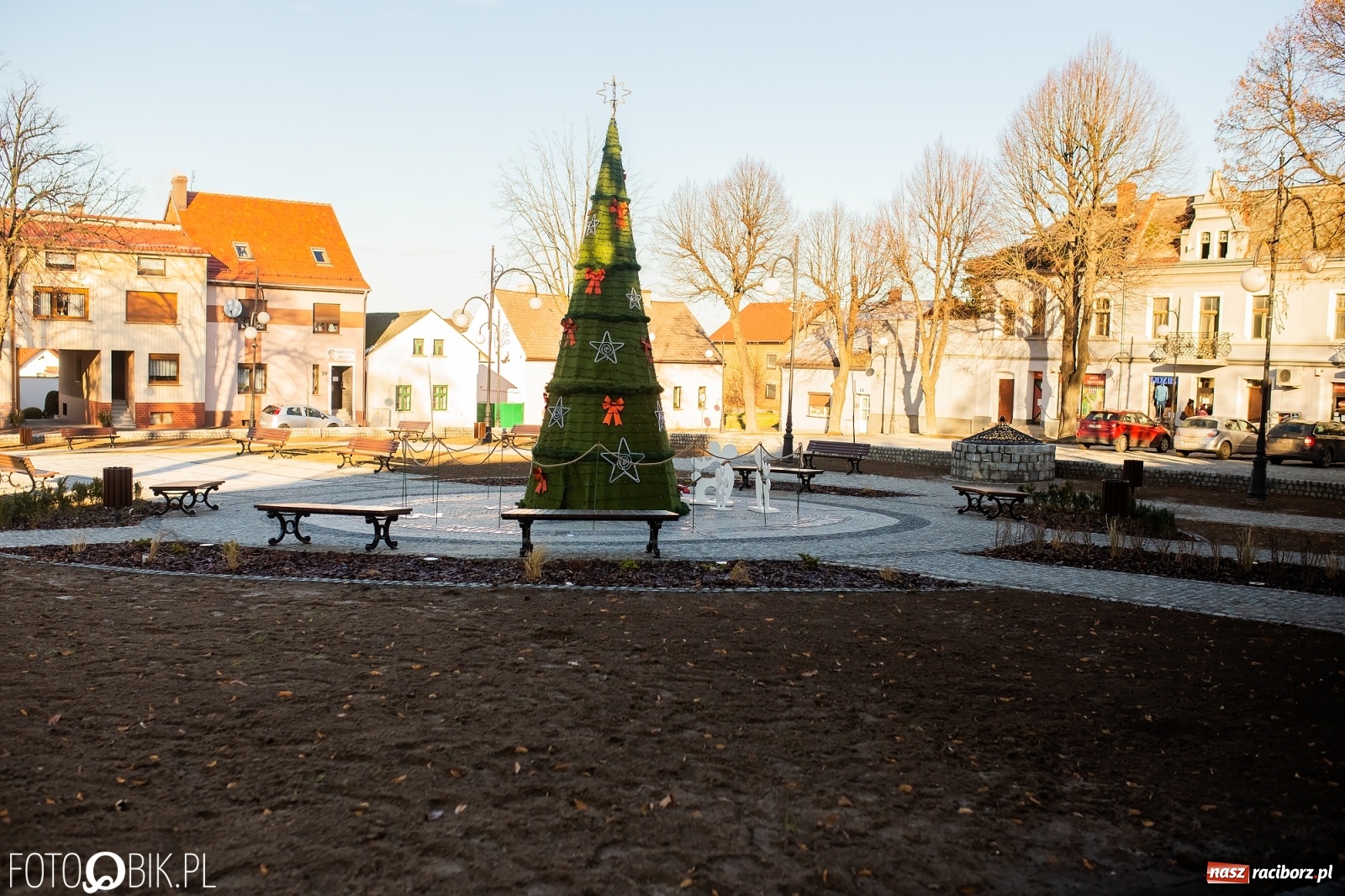 Zdjęcie w galerii na portalu naszraciborz.pl: Nowy rynek w Krzanowicach z lotu ptaka [FOTO]  wiadomości z regionu