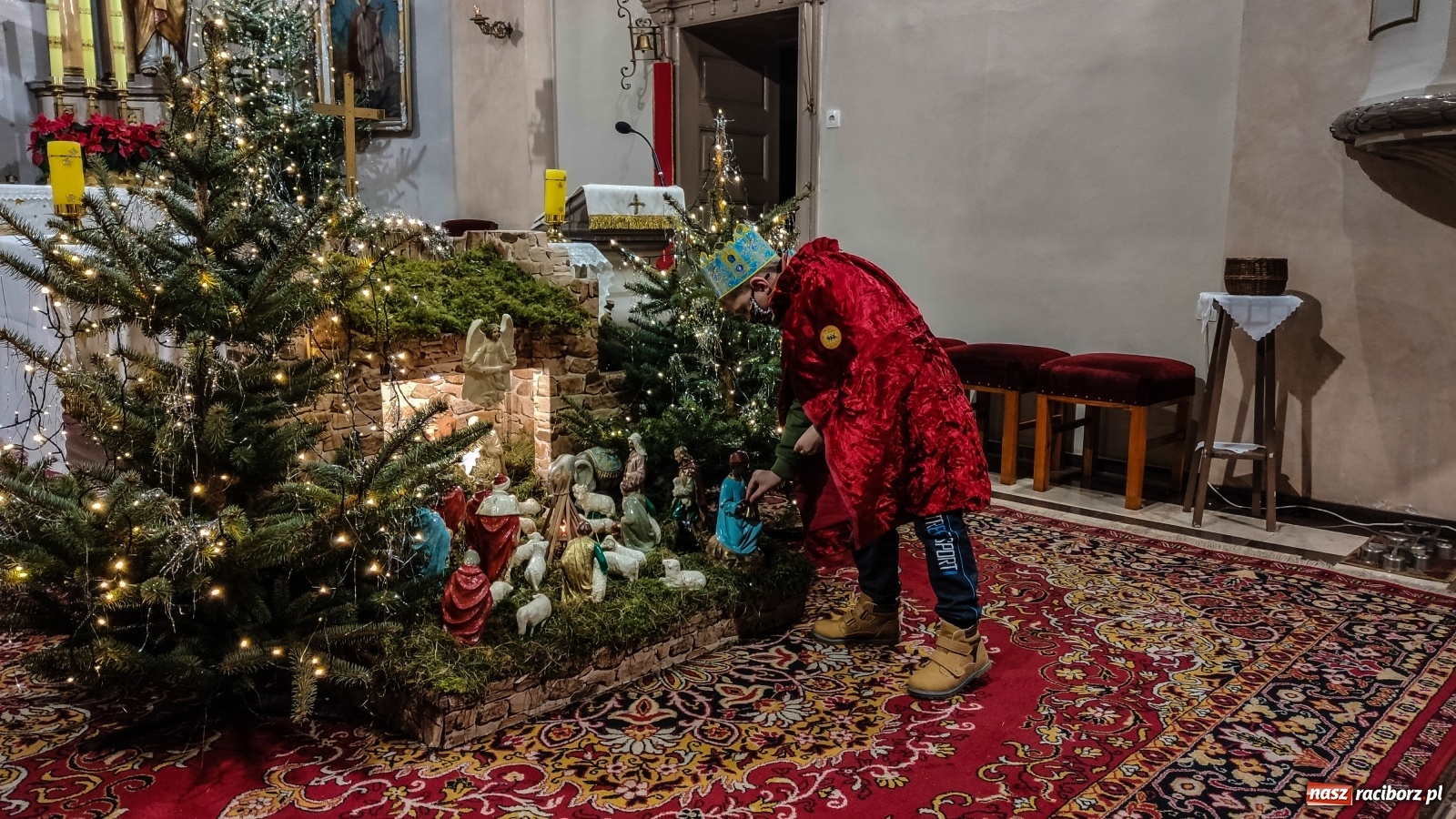 Zdjęcie w galerii na portalu naszraciborz.pl: Mini Orszak Trzech Króli w Gamowie [FOTO]  wiadomości z regionu
