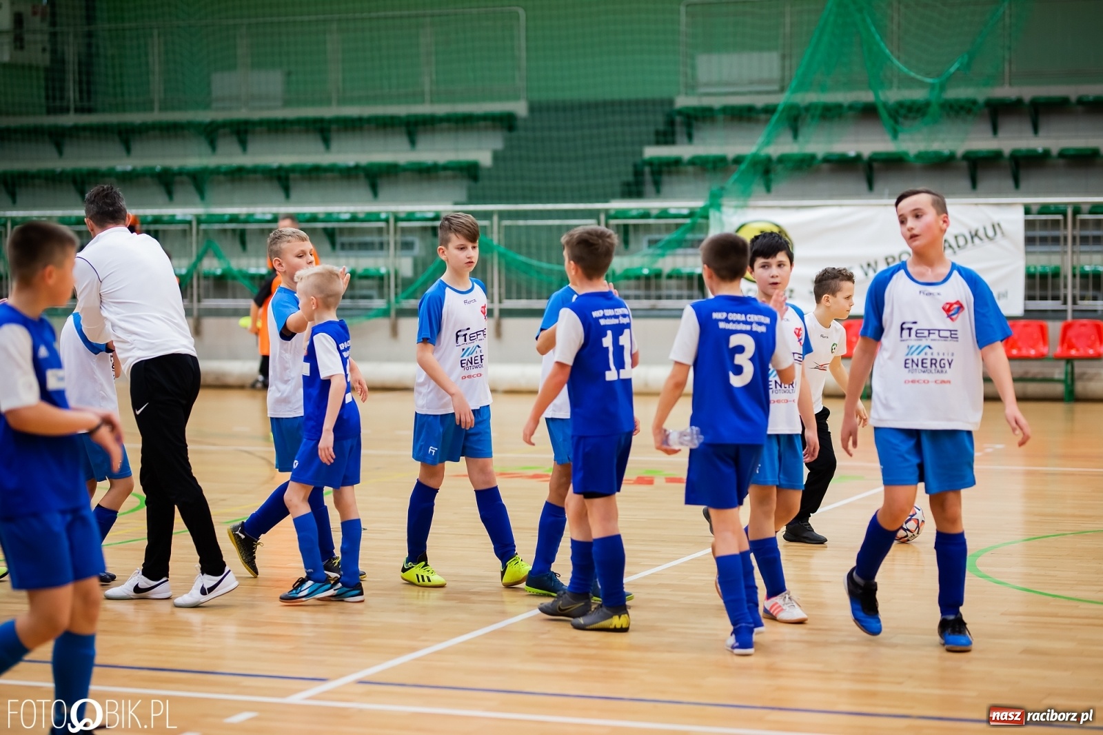 Zdjęcie w galerii na portalu naszraciborz.pl: Noworoczny Turniej Piłki Nożnej w Arenie Rafako wiadomości z regionu