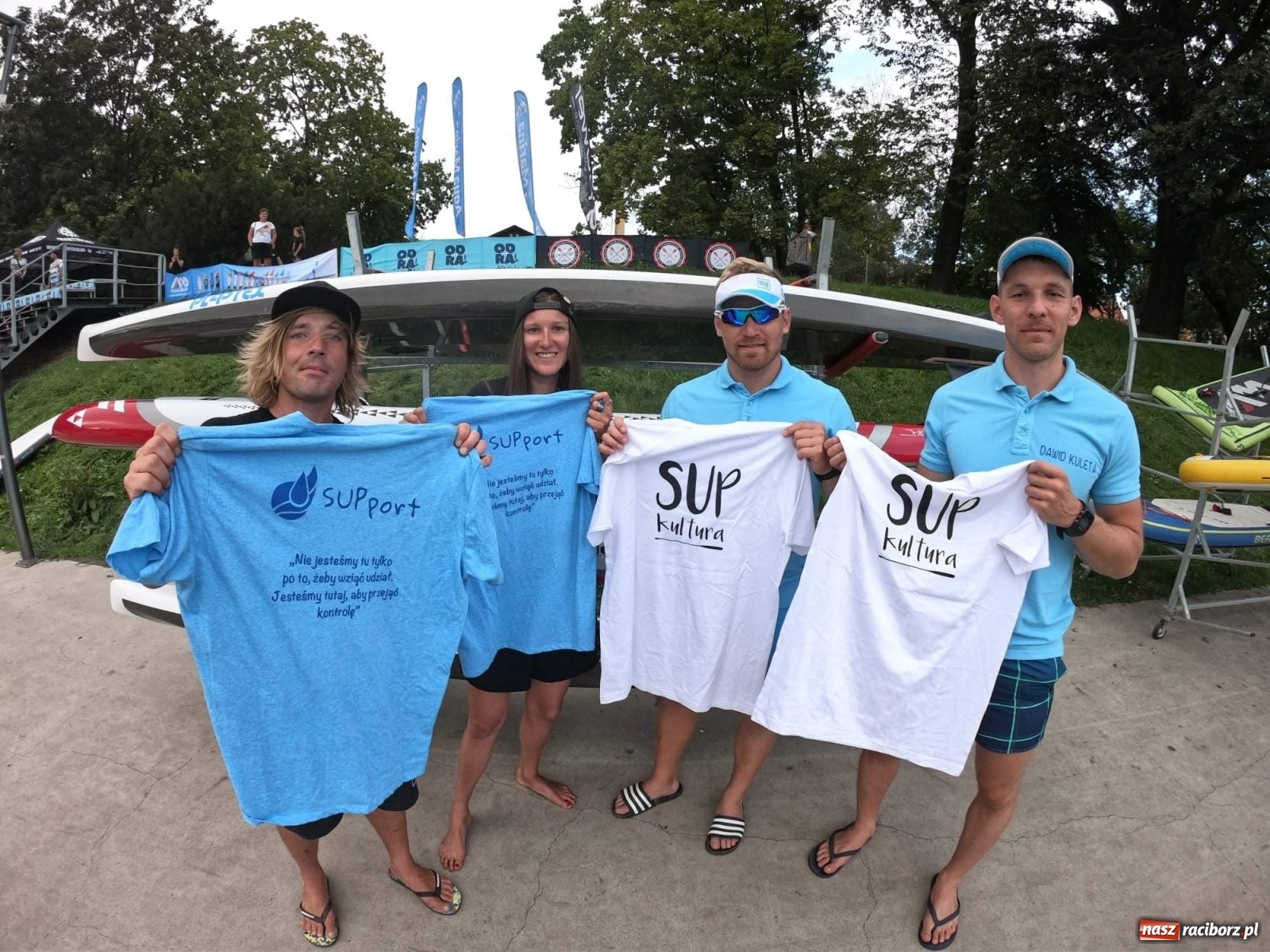 Zdjęcie w galerii na portalu naszraciborz.pl: Raciborskie regaty Odra SUP Cup docenione wiadomości z regionu