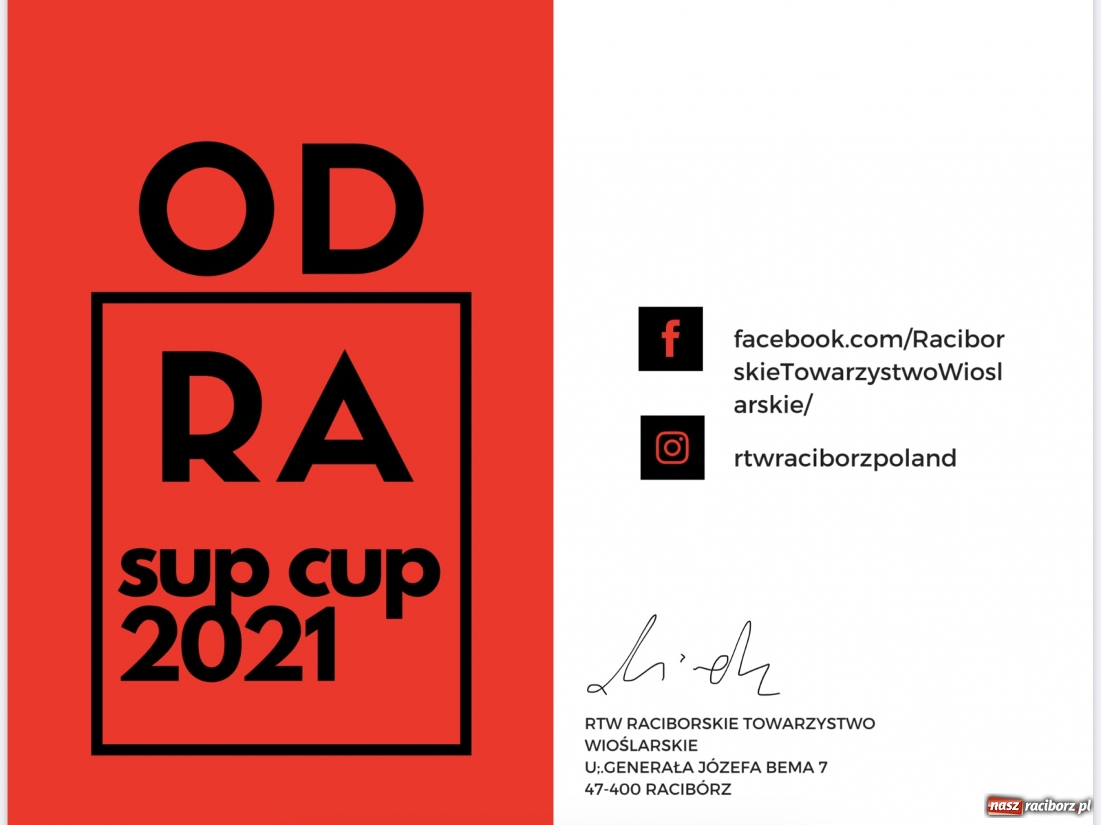 Zdjęcie w galerii na portalu naszraciborz.pl: Raciborskie regaty Odra SUP Cup docenione wiadomości z regionu