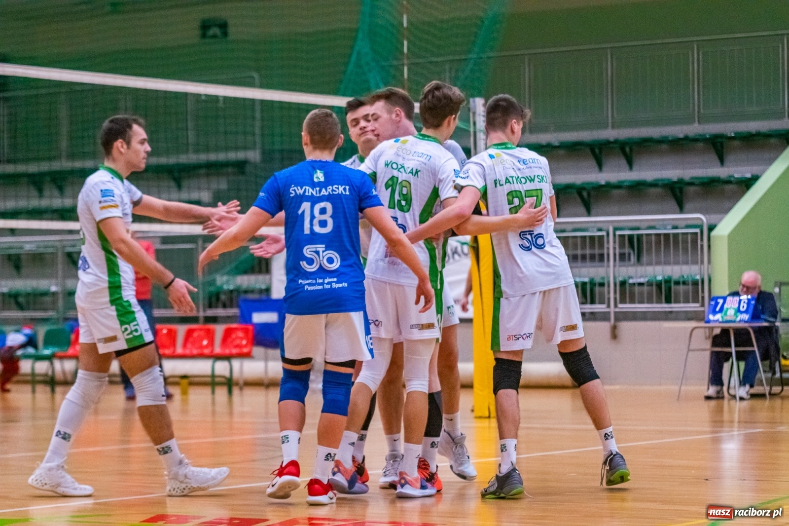 Zdjęcie w galerii na portalu naszraciborz.pl: Ważne trzy punkty siatkarzy AZS Rafako [FOTO i WIDEO] wiadomości z regionu