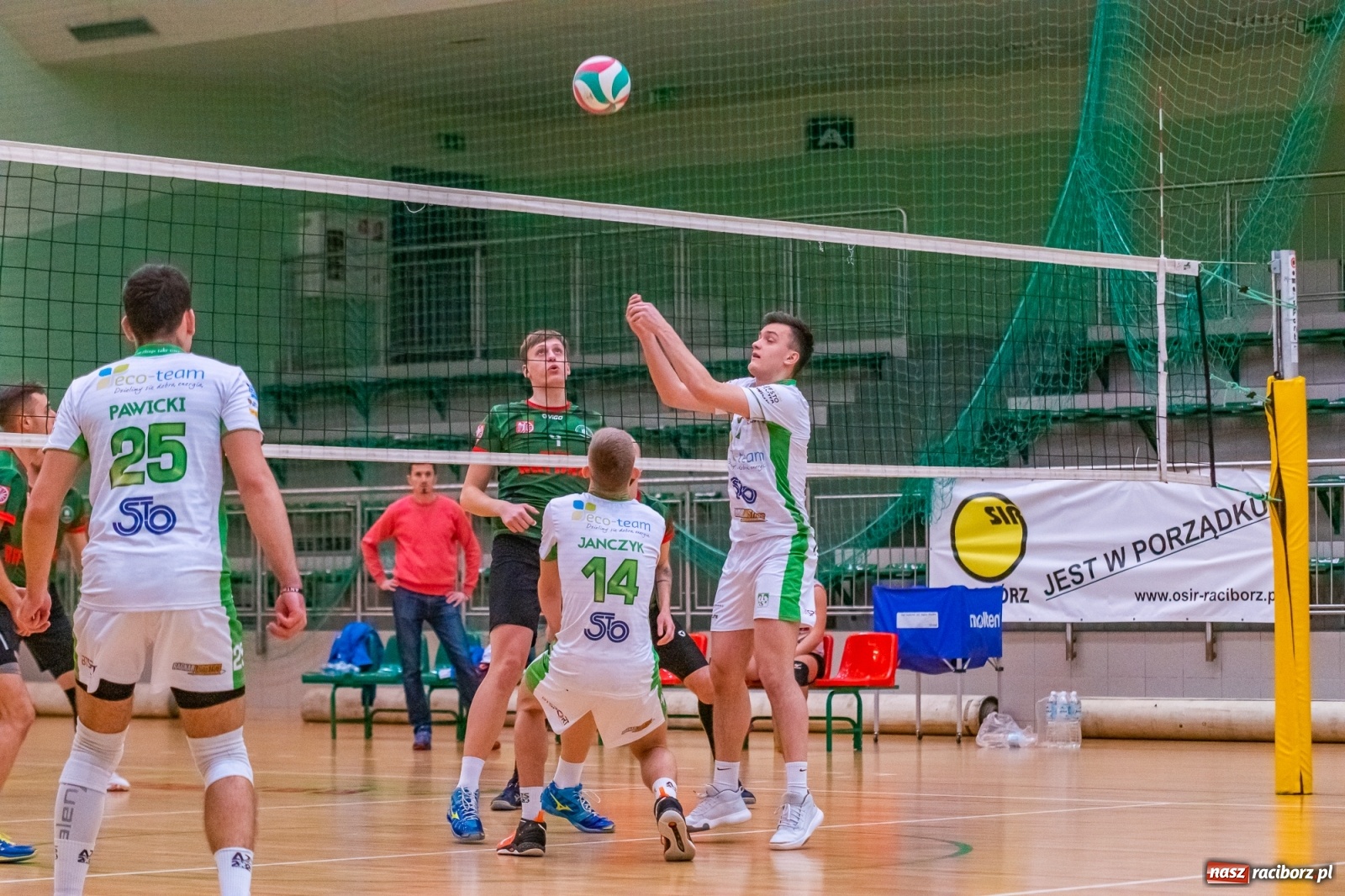 Zdjęcie w galerii na portalu naszraciborz.pl: Ważne trzy punkty siatkarzy AZS Rafako [FOTO i WIDEO] wiadomości z regionu
