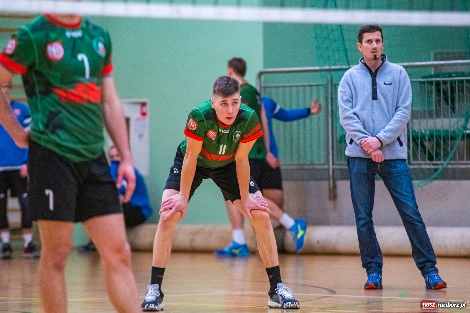 Zdjęcie w galerii na portalu naszraciborz.pl: Siatkarze Rafako bez punktów w starciu z Płomieniem Przystajń [FOTO] wiadomości z regionu