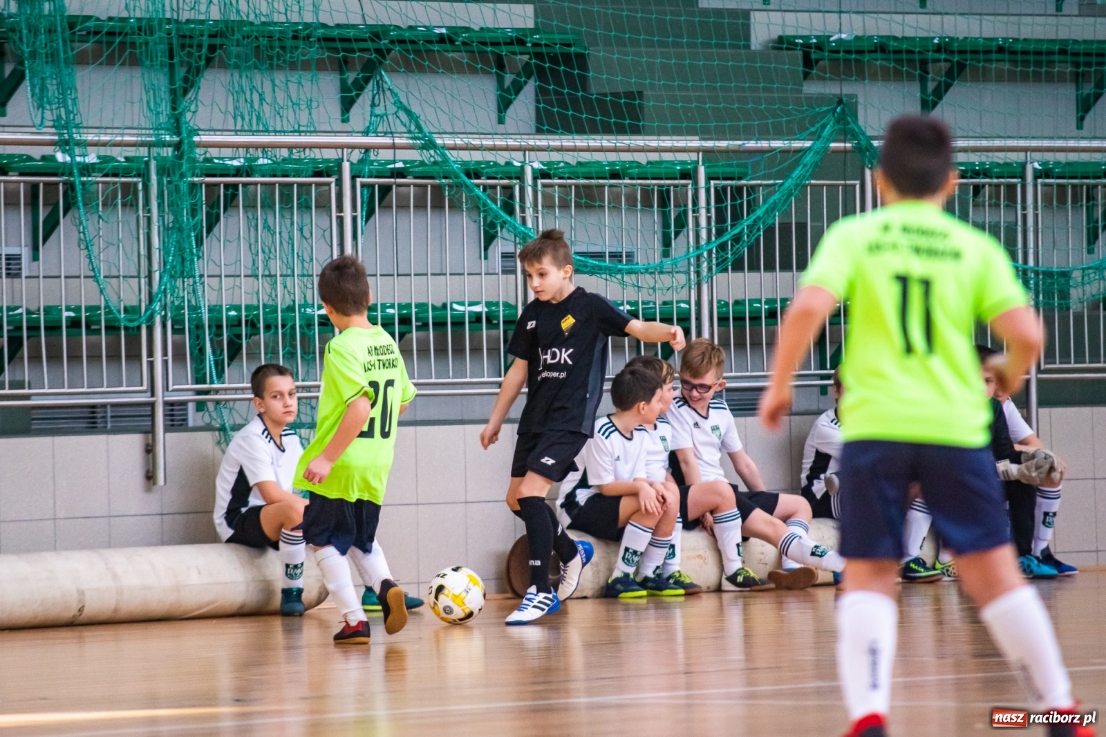 Zdjęcie w galerii na portalu naszraciborz.pl: Piłkarskie zmagania rocznika 2011 w Arenie Rafako [FOTO] wiadomości z regionu