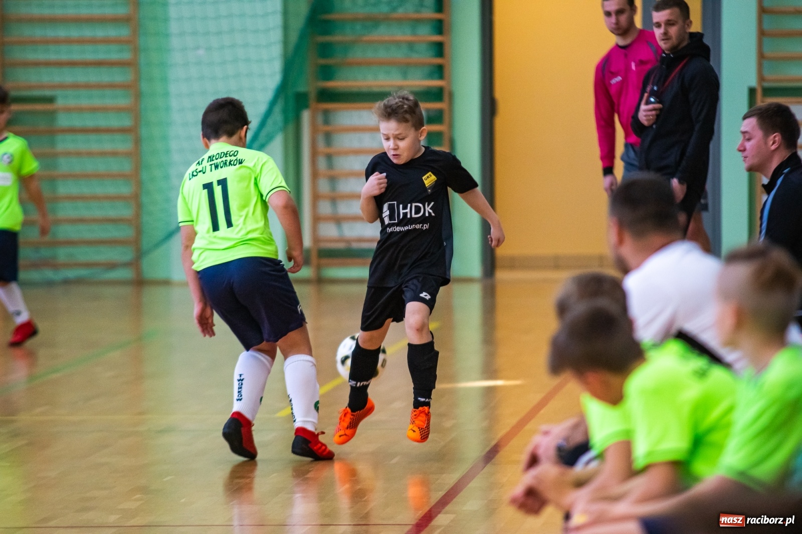 Zdjęcie w galerii na portalu naszraciborz.pl: Piłkarskie zmagania rocznika 2011 w Arenie Rafako [FOTO] wiadomości z regionu
