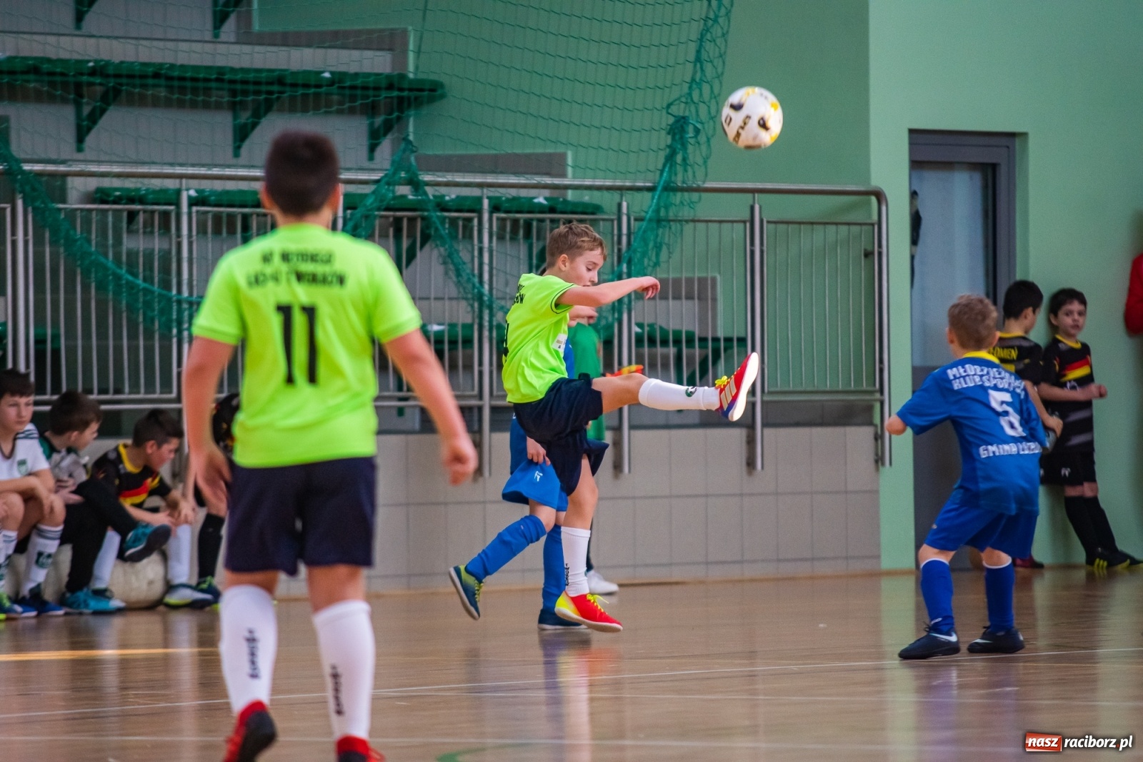 Zdjęcie w galerii na portalu naszraciborz.pl: Piłkarskie zmagania rocznika 2011 w Arenie Rafako [FOTO] wiadomości z regionu