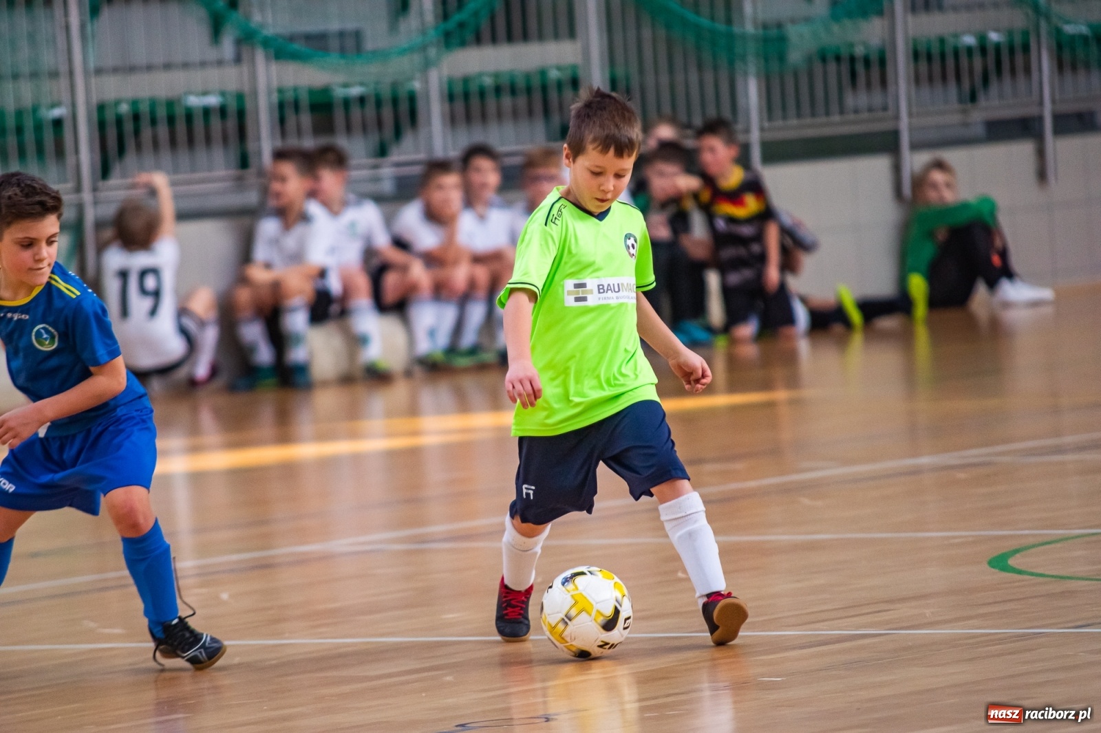 Zdjęcie w galerii na portalu naszraciborz.pl: Piłkarskie zmagania rocznika 2011 w Arenie Rafako [FOTO] wiadomości z regionu