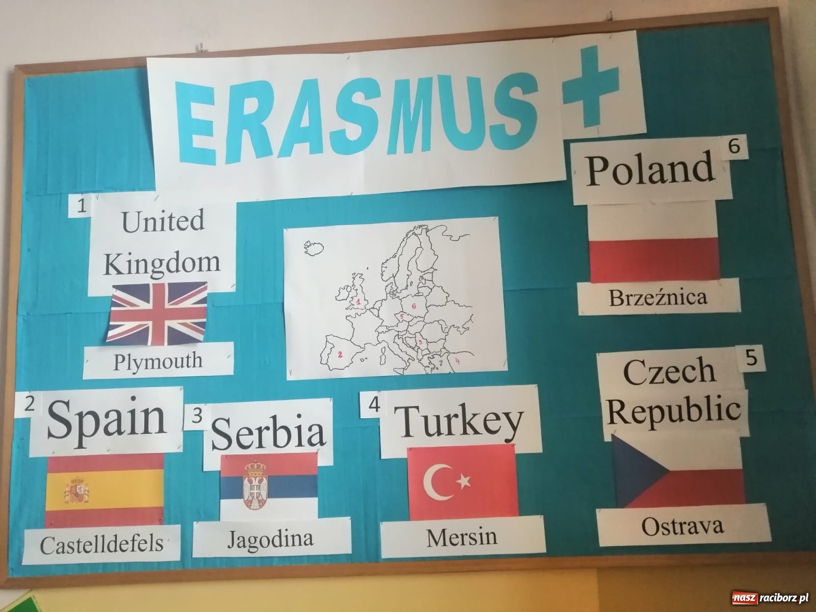 Zdjęcie w galerii na portalu naszraciborz.pl: Kolejny projekt Erasmus+ w szkole w Brzeźnicy!  wiadomości z regionu