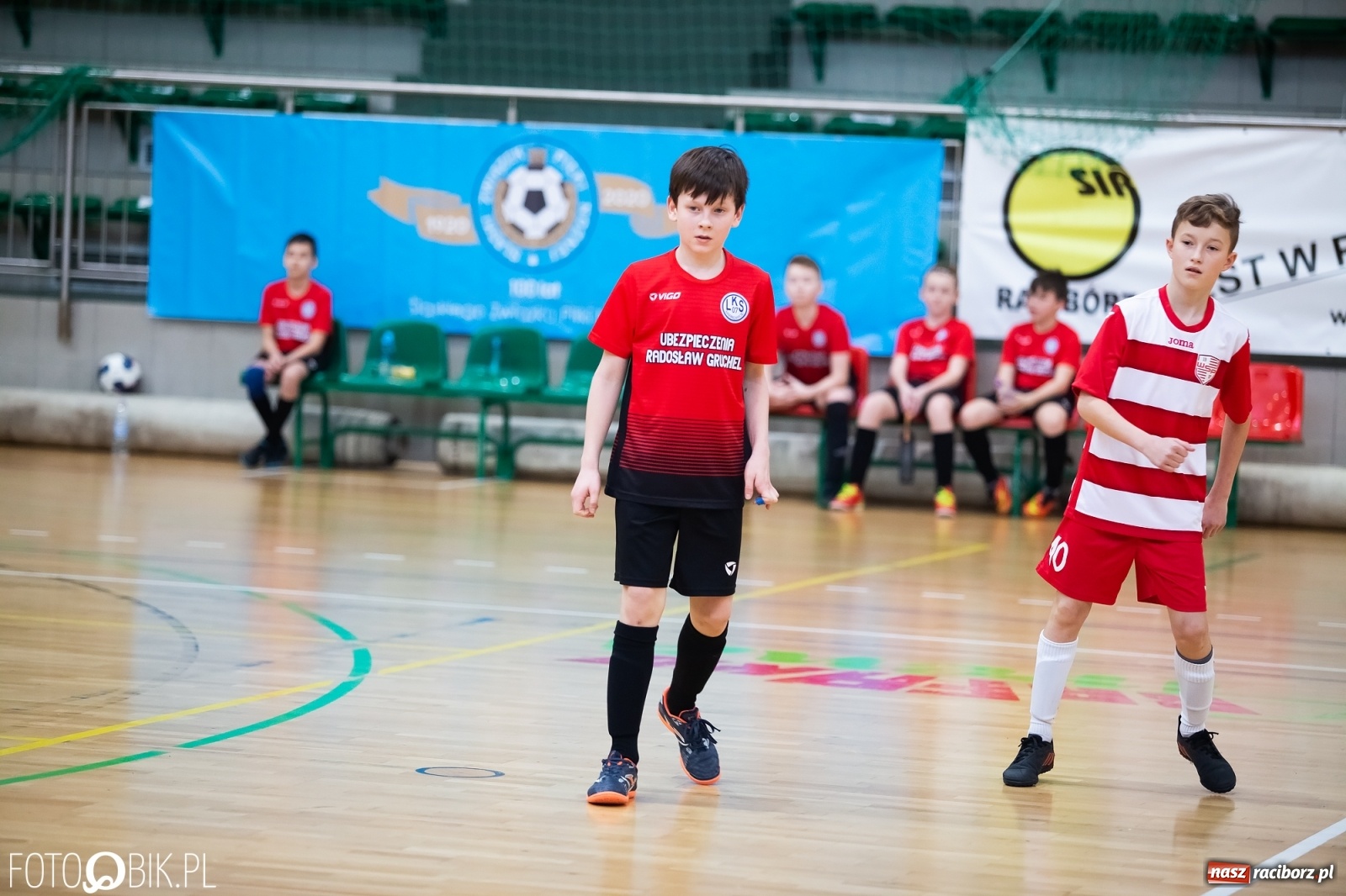 Zdjęcie w galerii na portalu naszraciborz.pl: Młodzi piłkarze rywalizowali w Arenie Rafako [FOTO] wiadomości z regionu