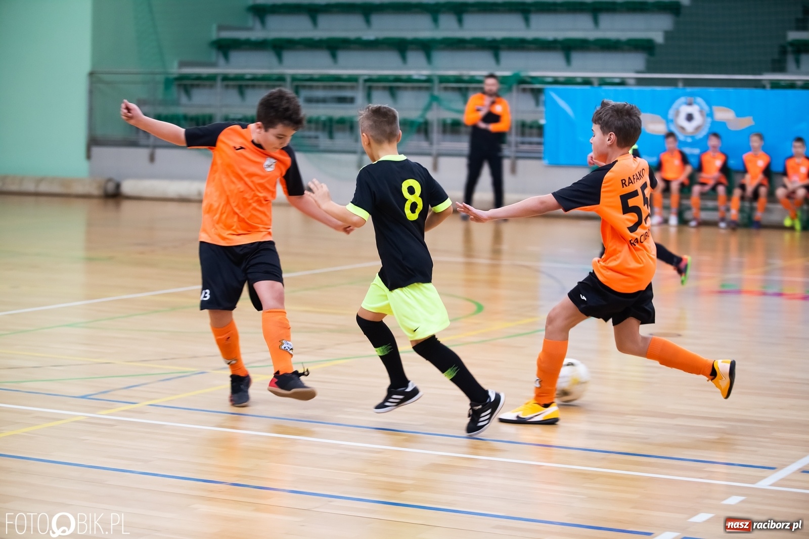 Zdjęcie w galerii na portalu naszraciborz.pl: Młodzi piłkarze rywalizowali w Arenie Rafako [FOTO] wiadomości z regionu