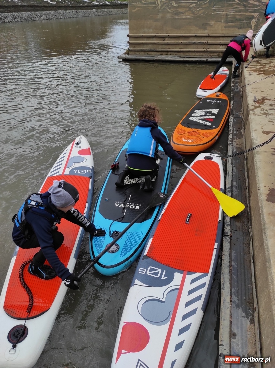 Zdjęcie w galerii na portalu naszraciborz.pl: Wioślarze z Raciborza ostro ćwiczą na Odrze wiadomości z regionu