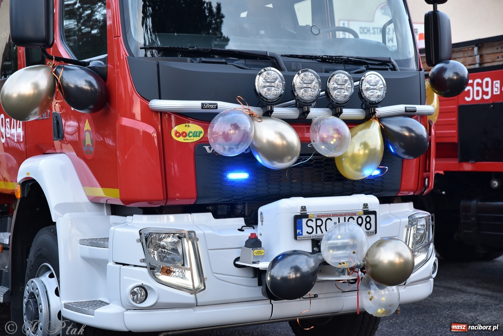 Zdjęcie w galerii na portalu naszraciborz.pl: Bojanów oficjalnie przywitał nowy wóz strażacki [WIDEO] wiadomości z regionu