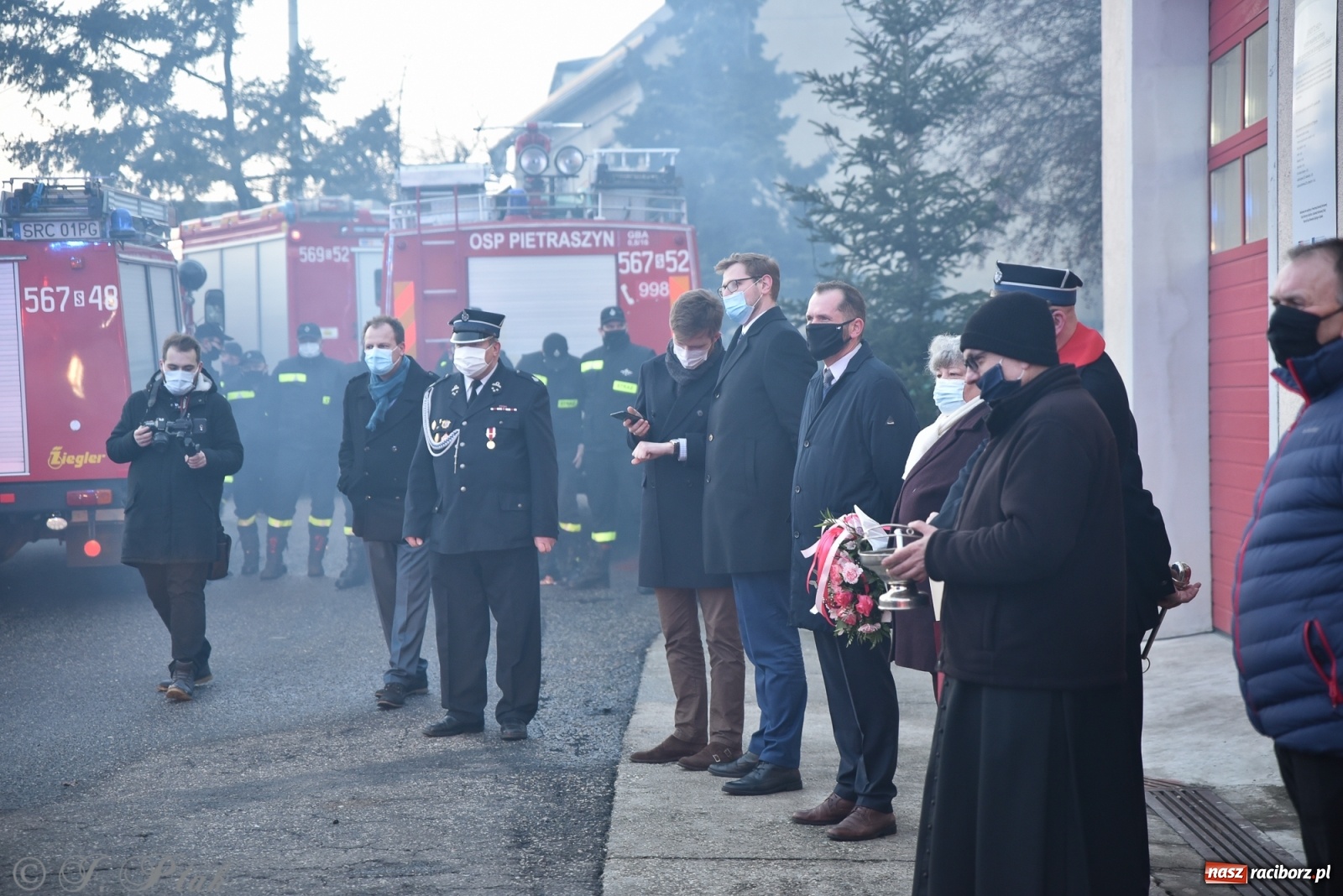 Zdjęcie w galerii na portalu naszraciborz.pl: Bojanów oficjalnie przywitał nowy wóz strażacki [WIDEO] wiadomości z regionu