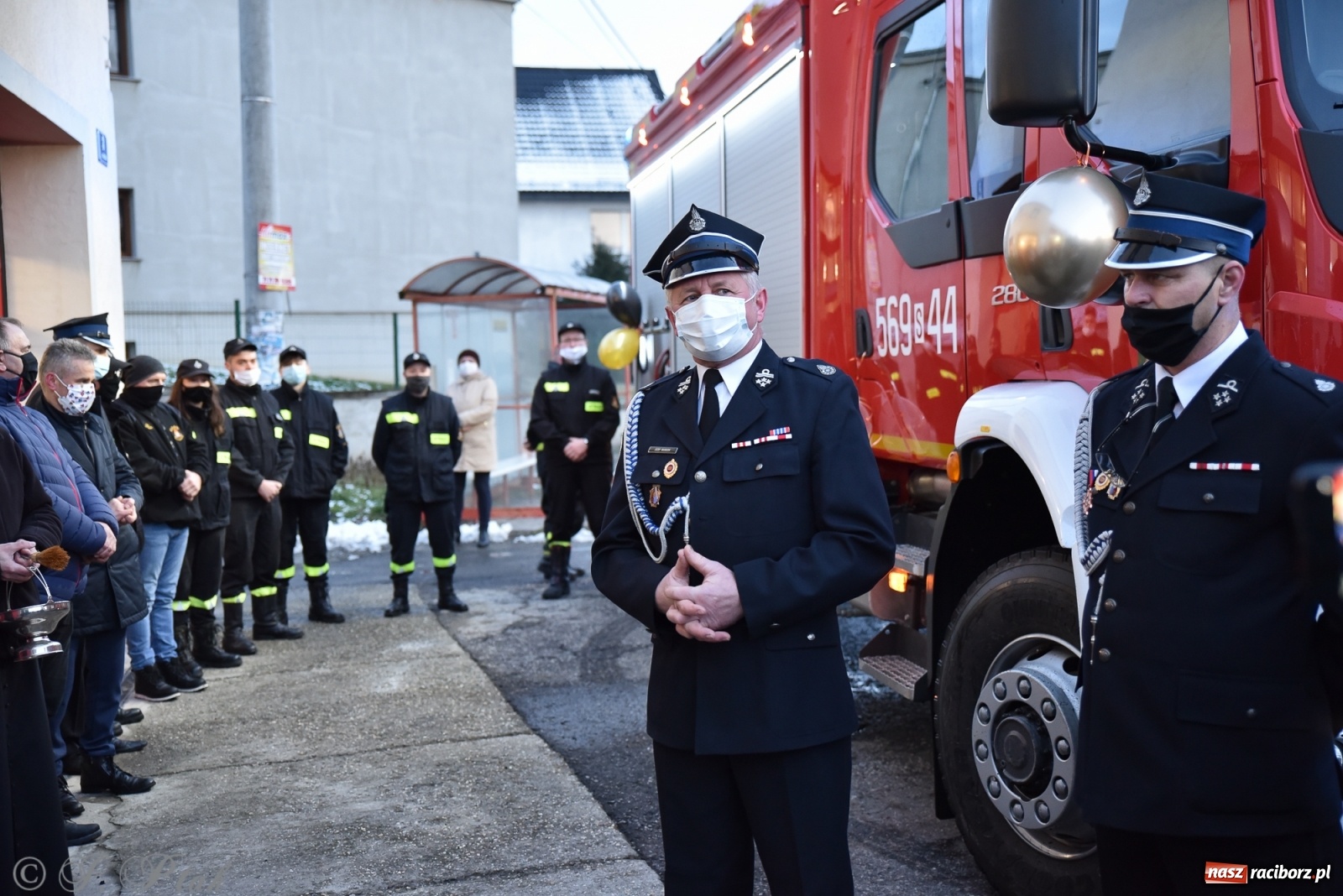 Zdjęcie w galerii na portalu naszraciborz.pl: Bojanów oficjalnie przywitał nowy wóz strażacki [WIDEO] wiadomości z regionu