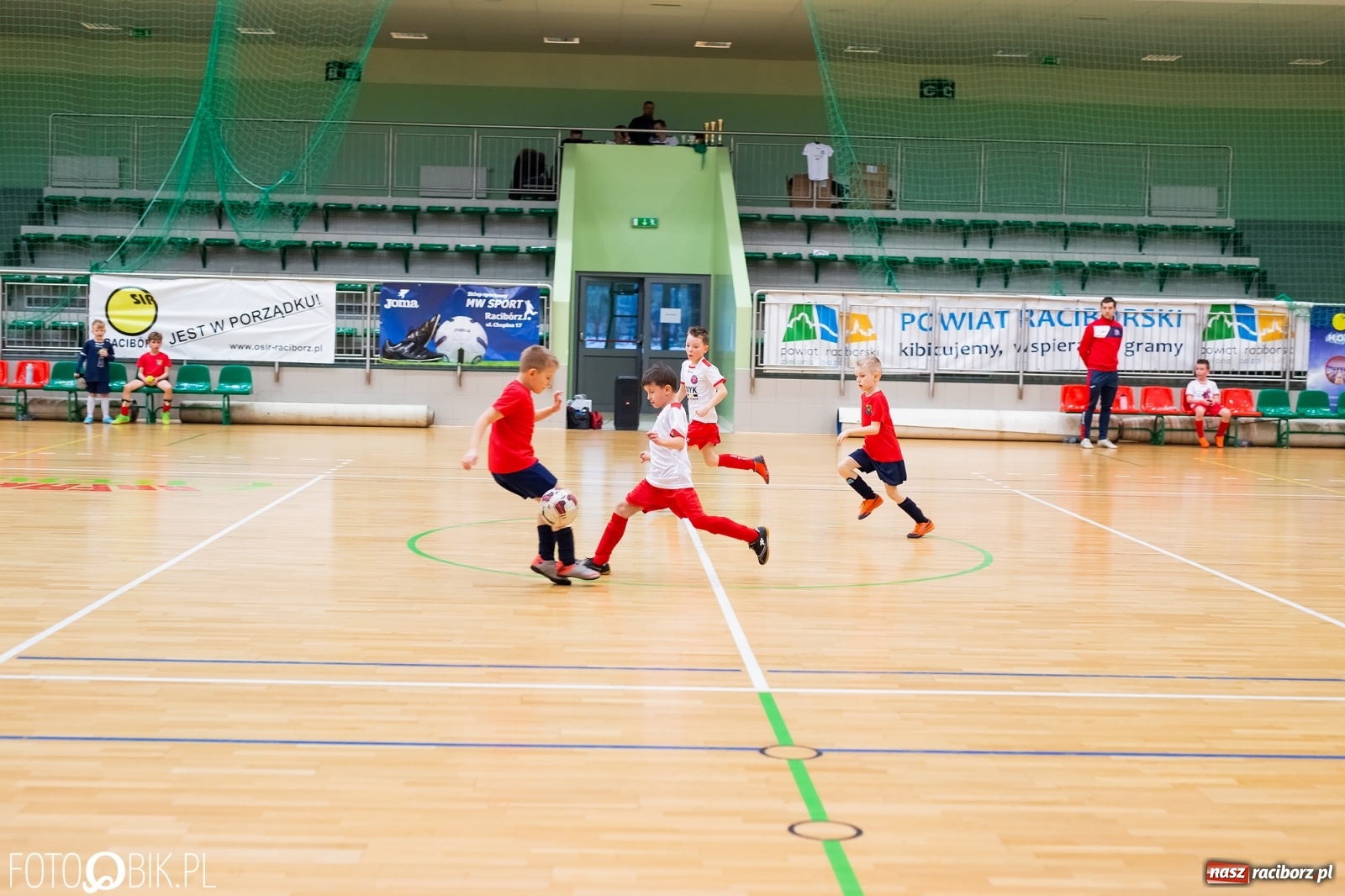 Zdjęcie w galerii na portalu naszraciborz.pl: Turniejowa niedziela w Arenie Rafako [FOTO] wiadomości z regionu