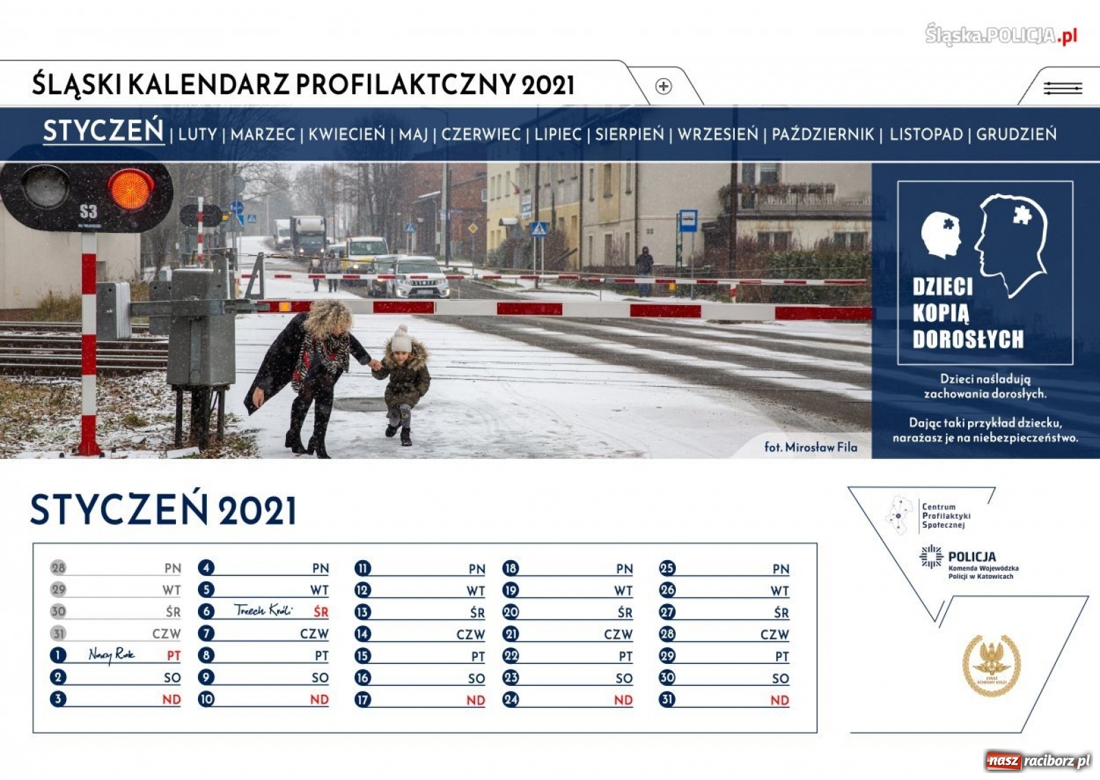 Zdjęcie w galerii na portalu naszraciborz.pl: Dzieci kopią dorosłych. Ruszyła nowa kampania społeczna wiadomości z regionu