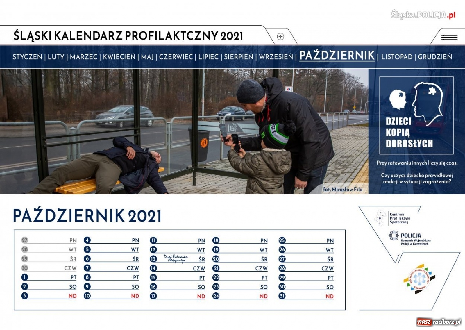 Zdjęcie w galerii na portalu naszraciborz.pl: Dzieci kopią dorosłych. Ruszyła nowa kampania społeczna wiadomości z regionu