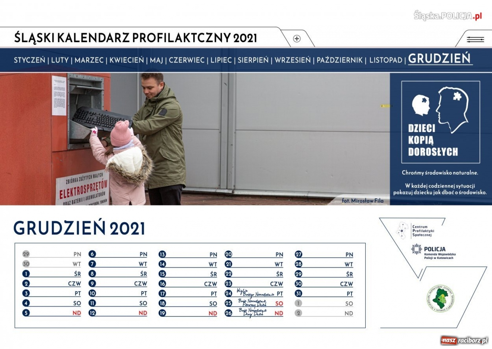 Zdjęcie w galerii na portalu naszraciborz.pl: Dzieci kopią dorosłych. Ruszyła nowa kampania społeczna wiadomości z regionu