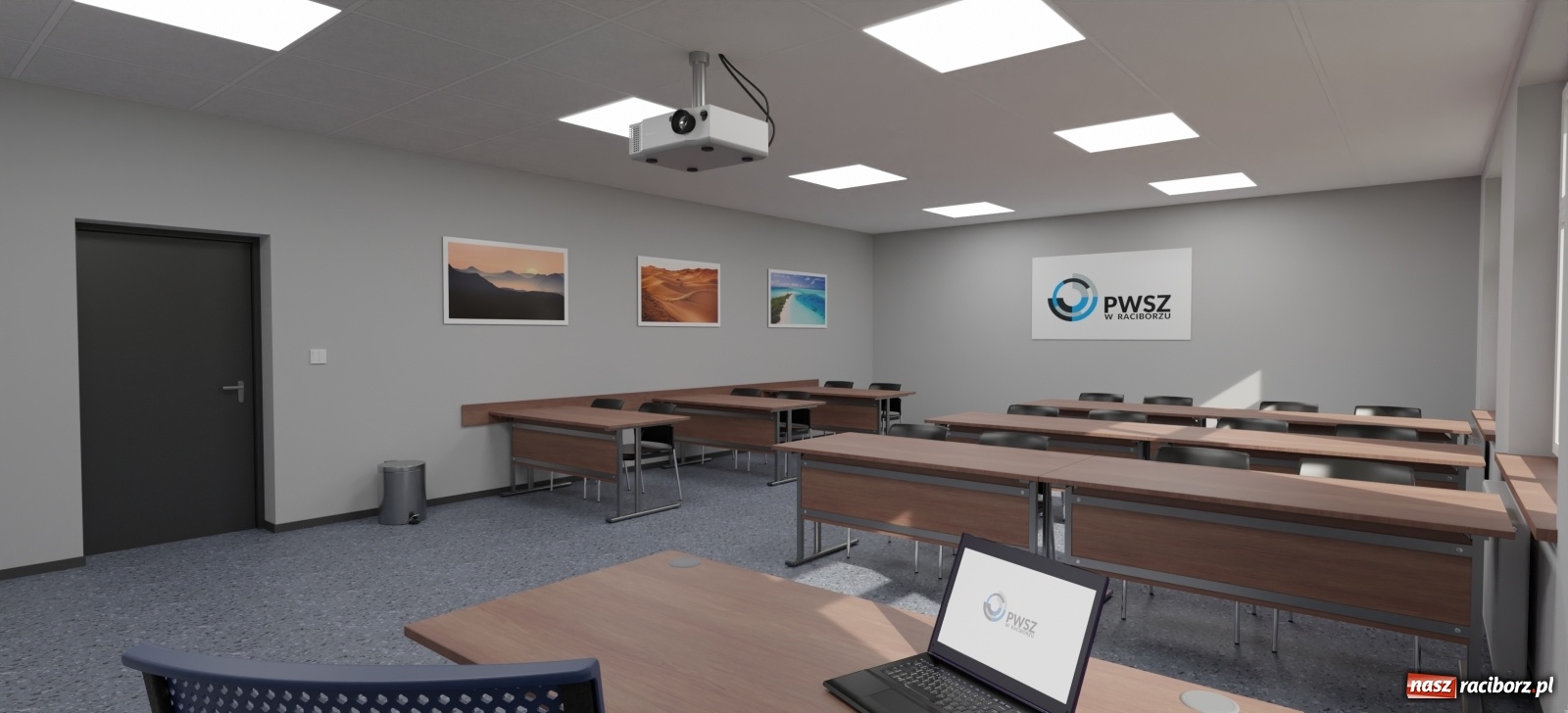 Zdjęcie w galerii na portalu naszraciborz.pl: PWSZ w Raciborzu: szykuje się modernizacja uczelni  wiadomości z regionu