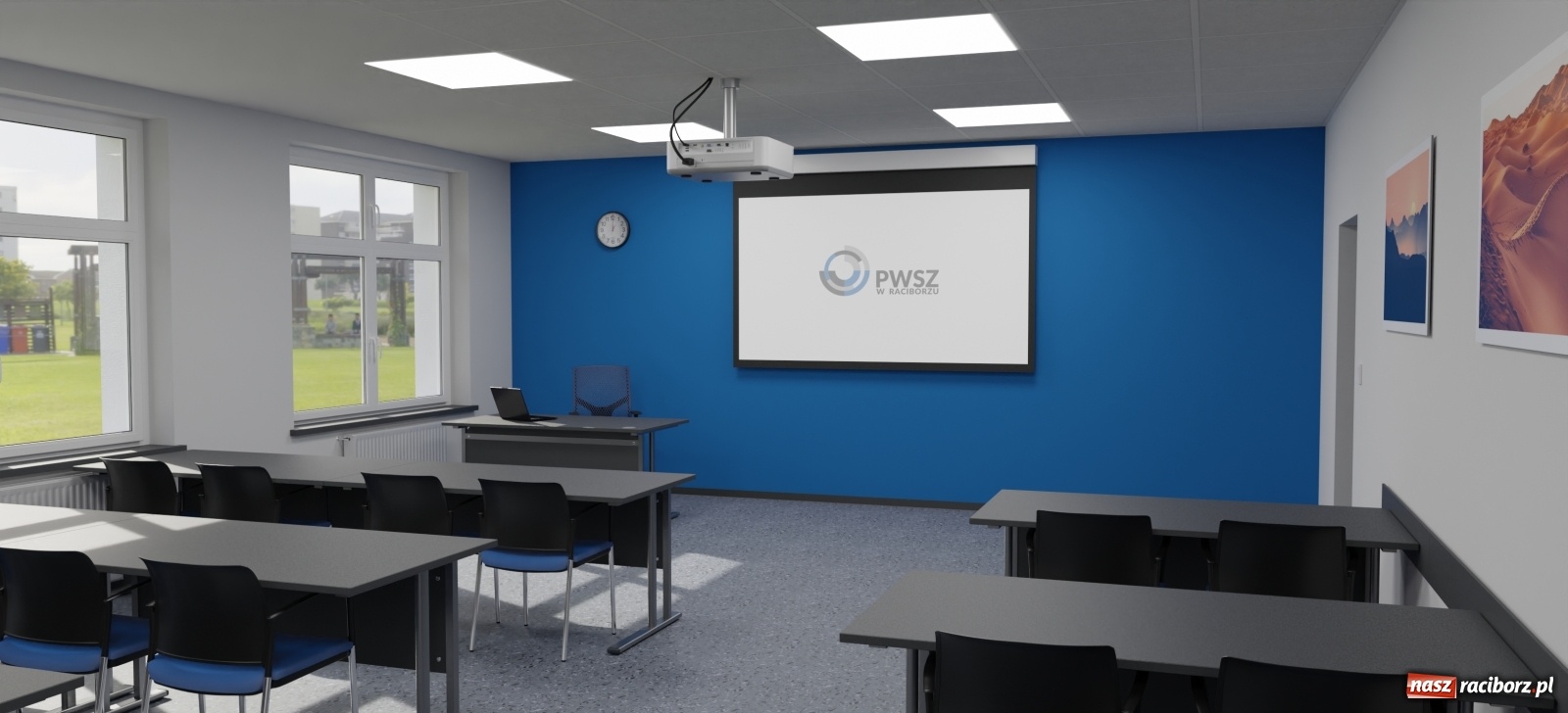 Zdjęcie w galerii na portalu naszraciborz.pl: PWSZ w Raciborzu: szykuje się modernizacja uczelni  wiadomości z regionu