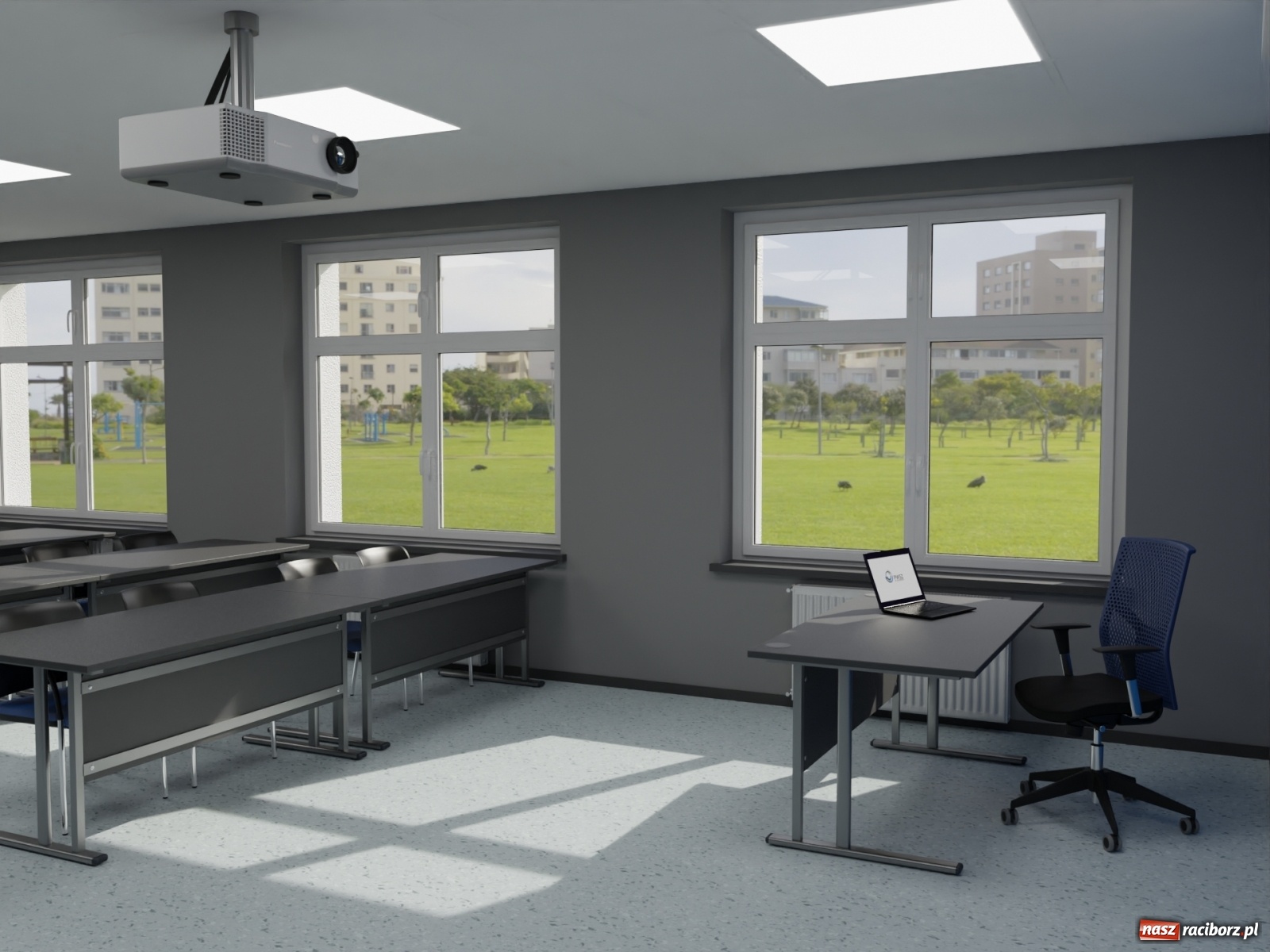 Zdjęcie w galerii na portalu naszraciborz.pl: PWSZ w Raciborzu: szykuje się modernizacja uczelni  wiadomości z regionu