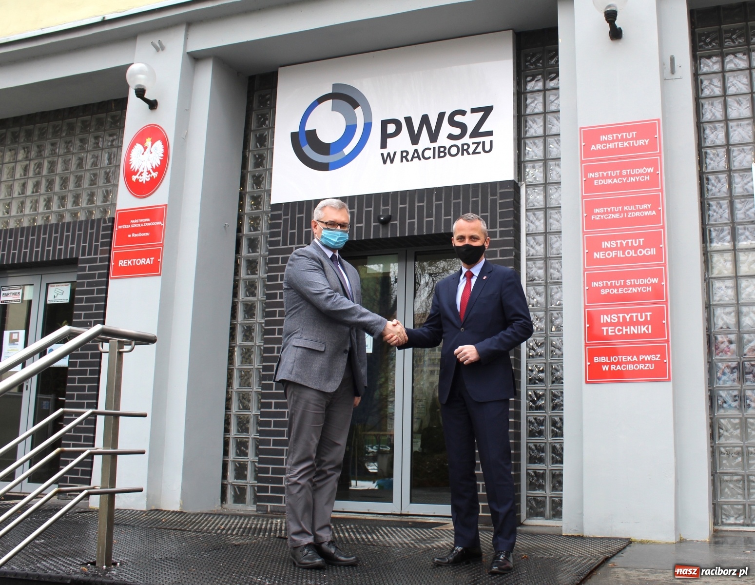 Zdjęcie w galerii na portalu naszraciborz.pl: PWSZ w Raciborzu: szykuje się modernizacja uczelni  wiadomości z regionu