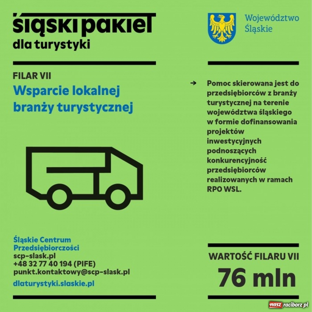 Zdjęcie w galerii na portalu naszraciborz.pl: Województwo Śląskie pomoże branży turystycznej wiadomości z regionu