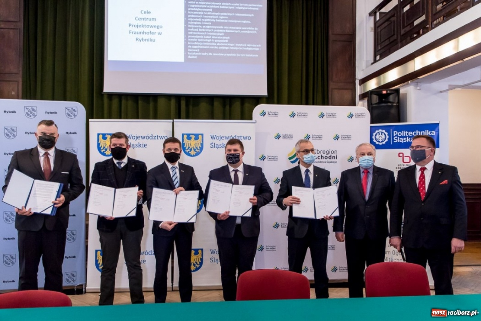 Zdjęcie w galerii na portalu naszraciborz.pl: Śląskie stawia na innowacje. Centrum Projektowe Fraunhofera w Rybniku wiadomości z regionu