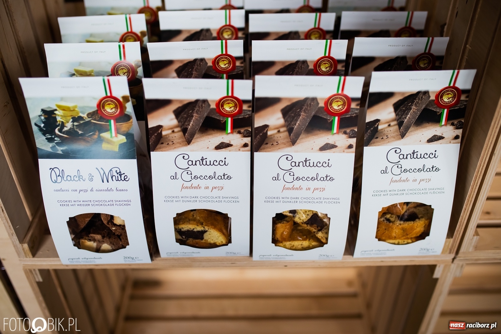 Zdjęcie w galerii na portalu naszraciborz.pl: Nowe włoskie smakołyki na półkach delikatesów Antonio Cadau [FOTO i WIDEO] wiadomości z regionu