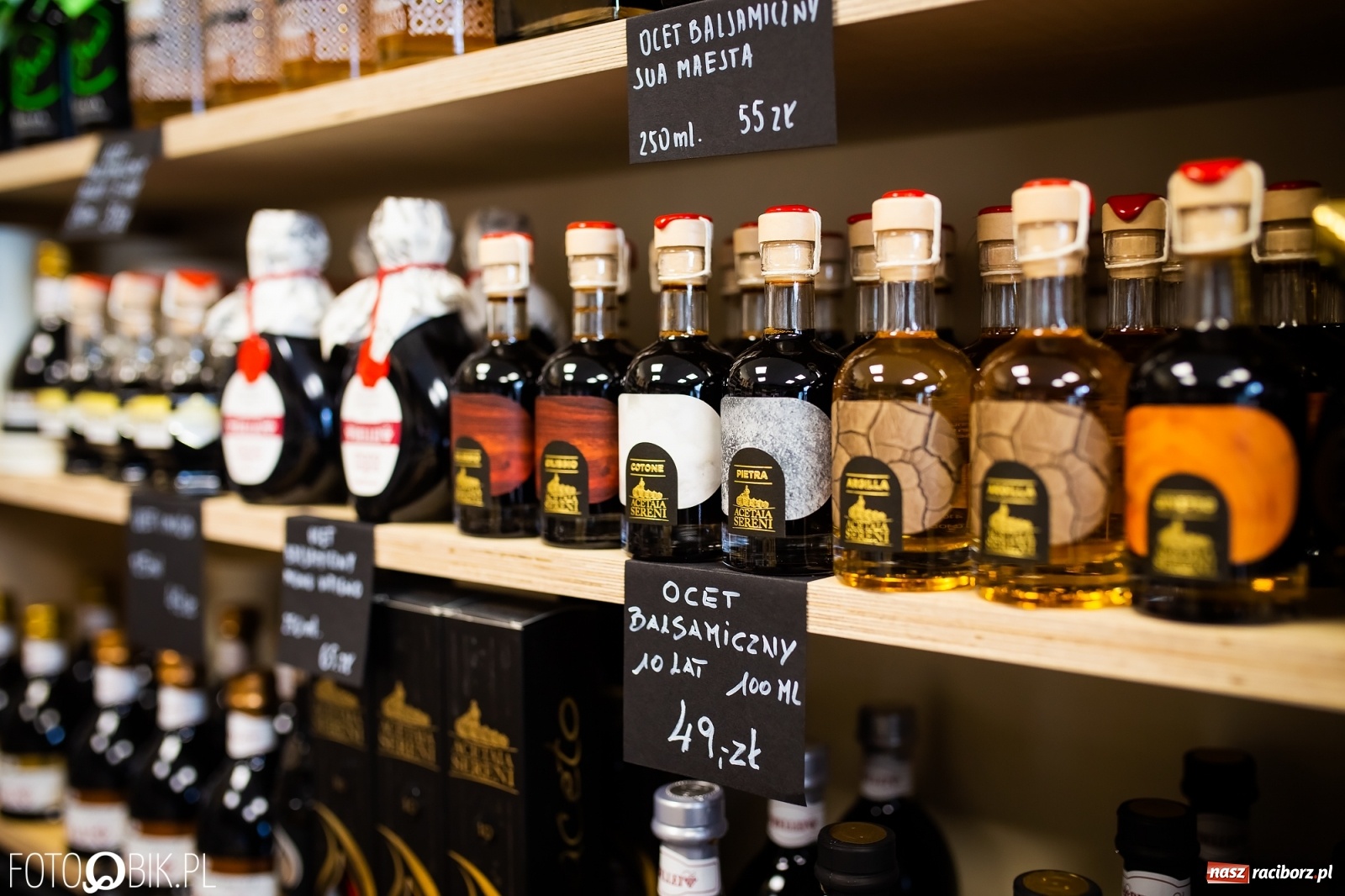 Zdjęcie w galerii na portalu naszraciborz.pl: Nowe włoskie smakołyki na półkach delikatesów Antonio Cadau [FOTO i WIDEO] wiadomości z regionu