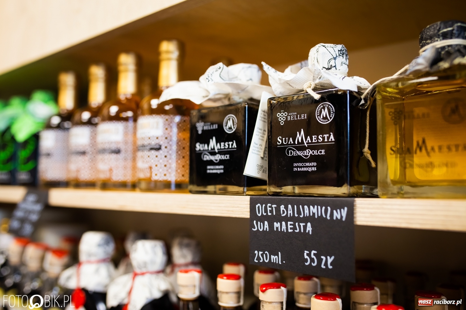 Zdjęcie w galerii na portalu naszraciborz.pl: Nowe włoskie smakołyki na półkach delikatesów Antonio Cadau [FOTO i WIDEO] wiadomości z regionu