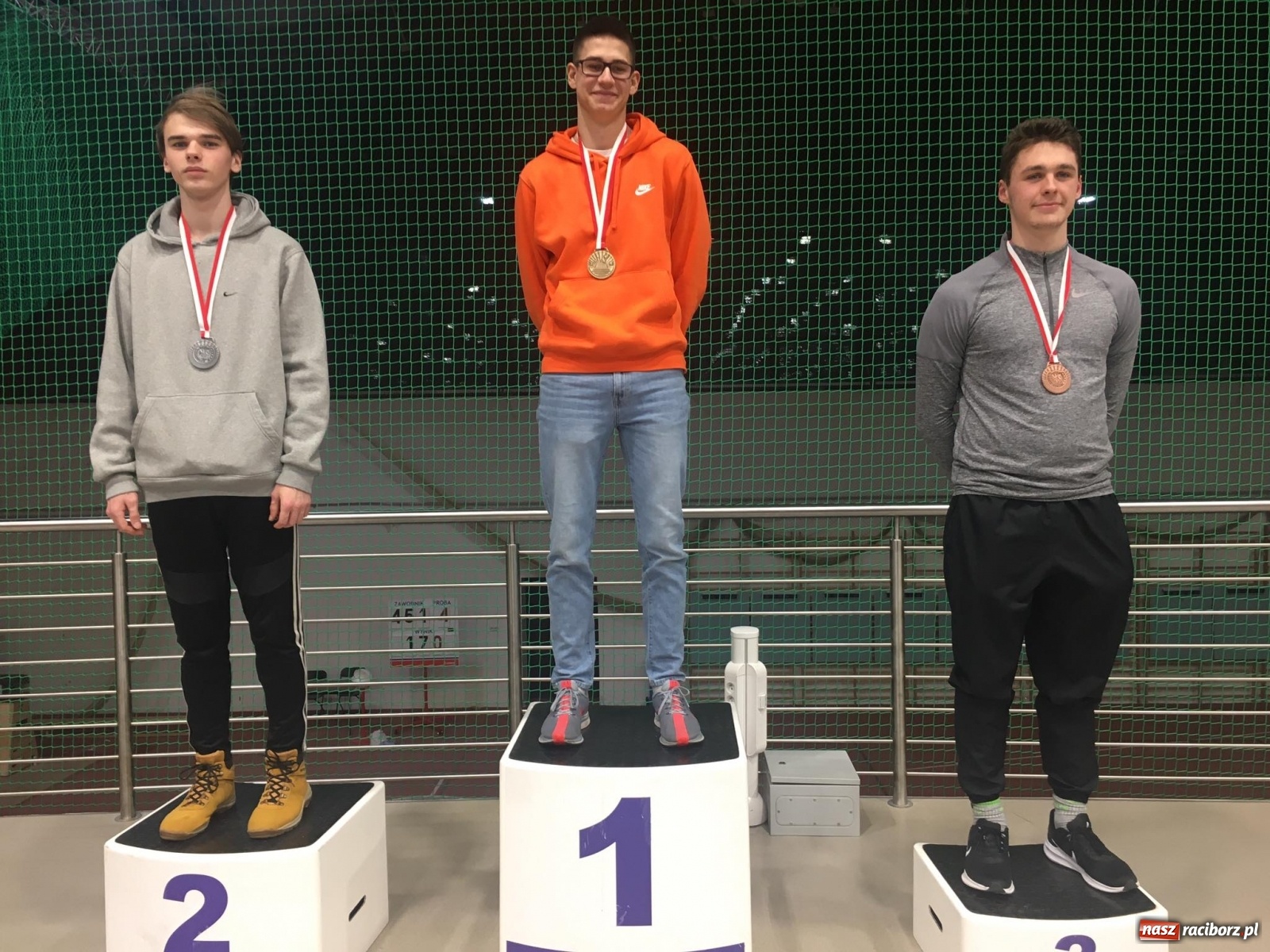 Zdjęcie w galerii na portalu naszraciborz.pl: Cztery złota raciborzan na Halowych Mistrzostwach Śląska wiadomości z regionu