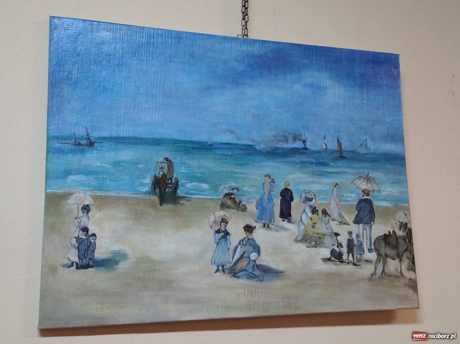 Zdjęcie w galerii na portalu naszraciborz.pl: Wystawa malarstwa Dariusza Kejzy w Bibliotece Pedagogicznej w Raciborzu wiadomości z regionu