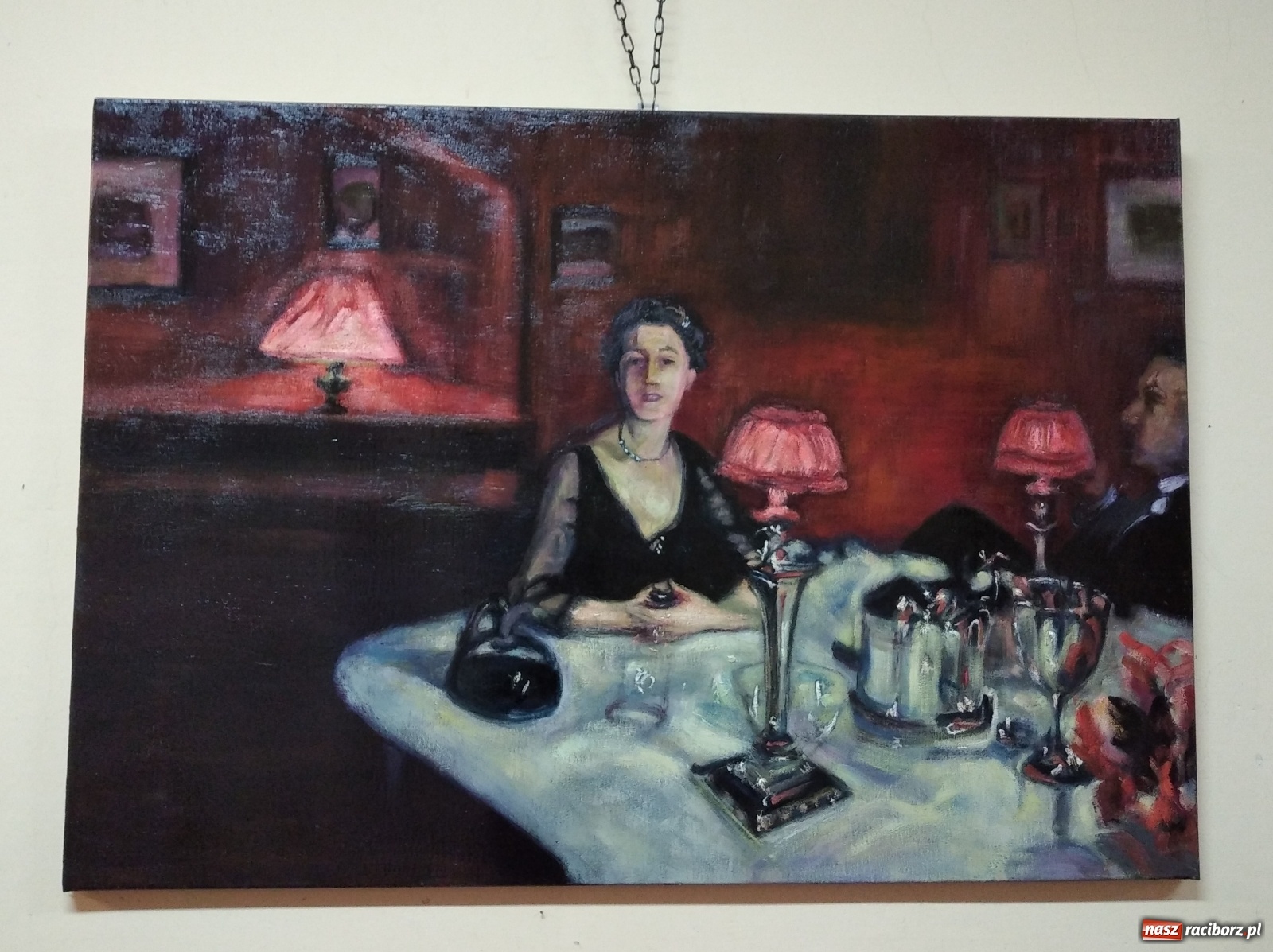 Zdjęcie w galerii na portalu naszraciborz.pl: Wystawa malarstwa Dariusza Kejzy w Bibliotece Pedagogicznej w Raciborzu wiadomości z regionu