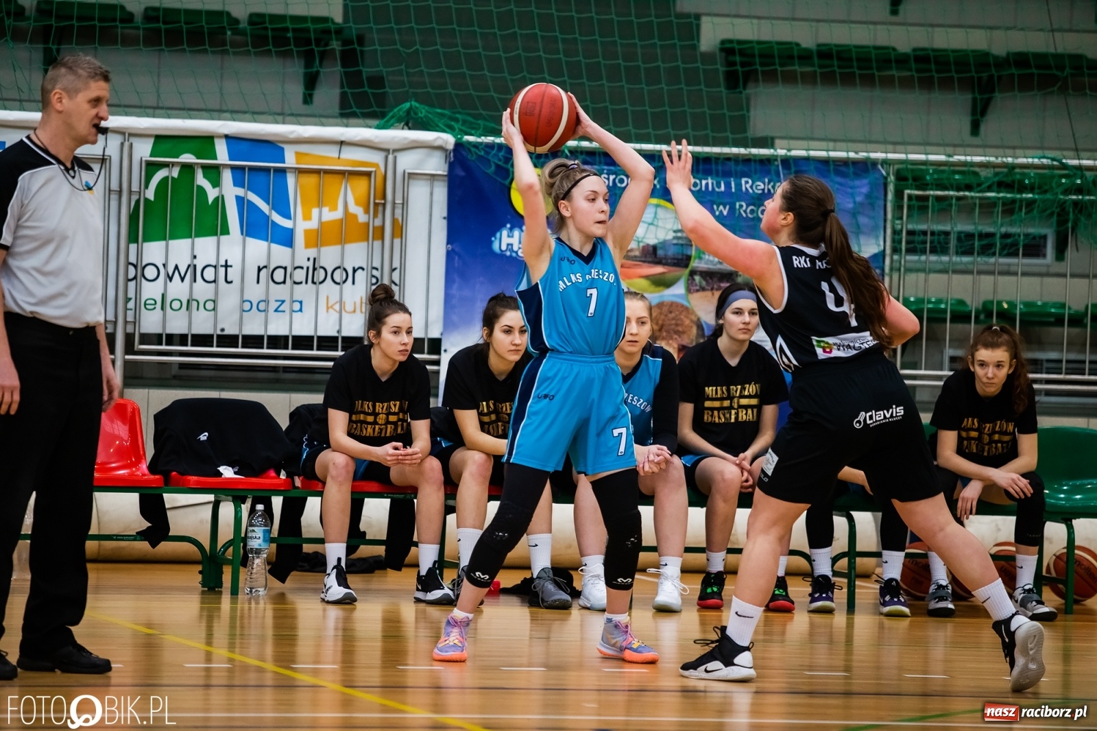 Zdjęcie w galerii na portalu naszraciborz.pl: Koszykówka. Weekend RKK AZS ze zmiennym szczęściem [FOTO] wiadomości z regionu