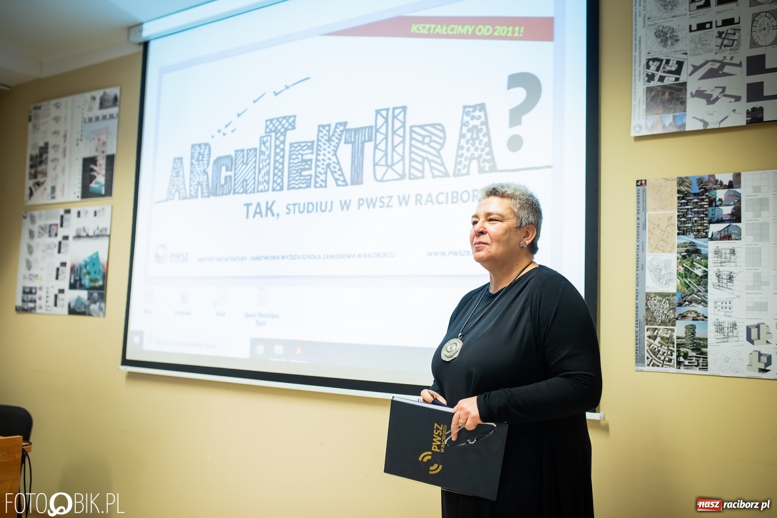 Zdjęcie w galerii na portalu naszraciborz.pl: Tak studenci raciborskiej PWSZ widzą w przyszłości wodzisławski rynek wiadomości z regionu