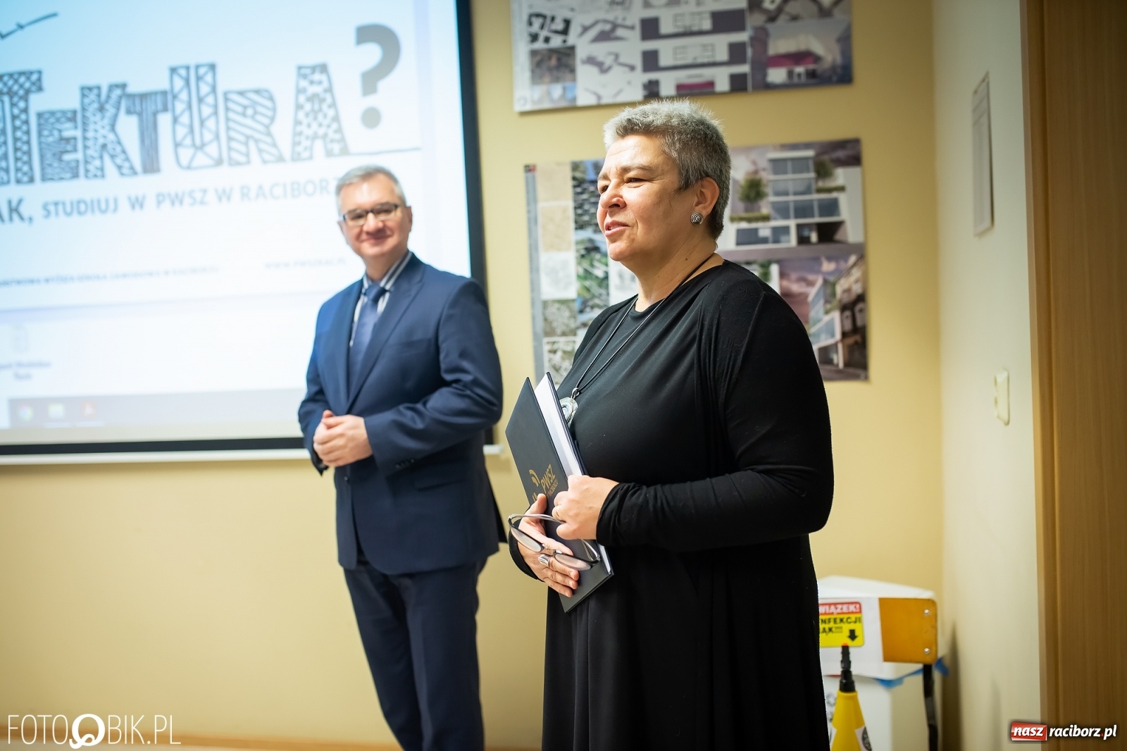 Zdjęcie w galerii na portalu naszraciborz.pl: Tak studenci raciborskiej PWSZ widzą w przyszłości wodzisławski rynek wiadomości z regionu