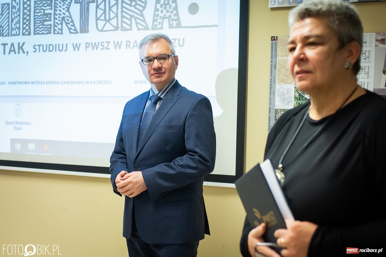 Zdjęcie w galerii na portalu naszraciborz.pl: Tak studenci raciborskiej PWSZ widzą w przyszłości wodzisławski rynek wiadomości z regionu