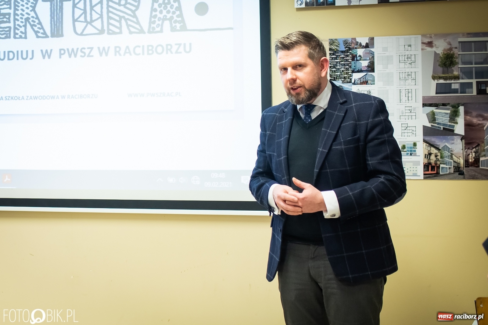 Zdjęcie w galerii na portalu naszraciborz.pl: Tak studenci raciborskiej PWSZ widzą w przyszłości wodzisławski rynek wiadomości z regionu